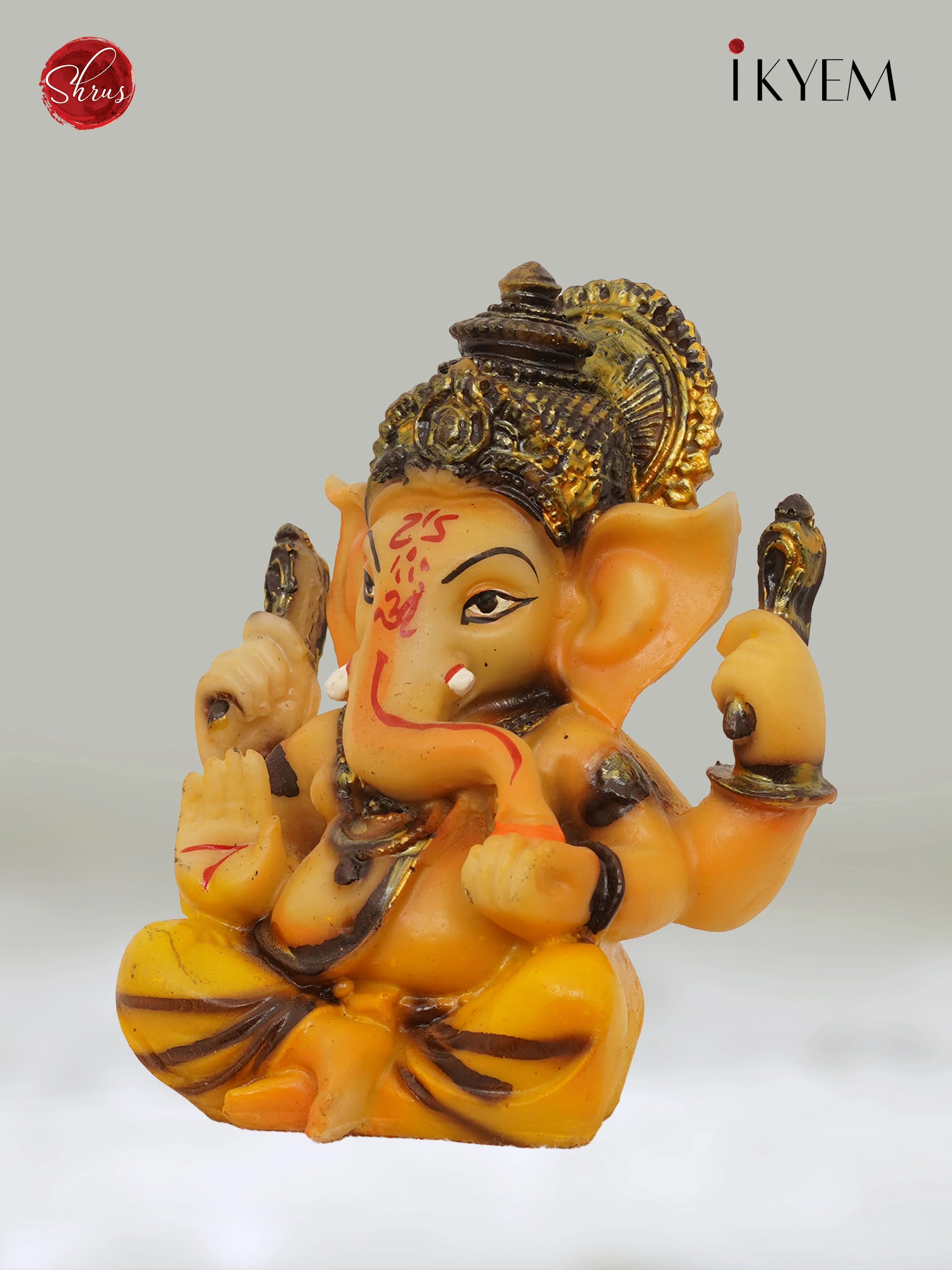 Lord Ganesha Idol (Polyresin) - Image 4