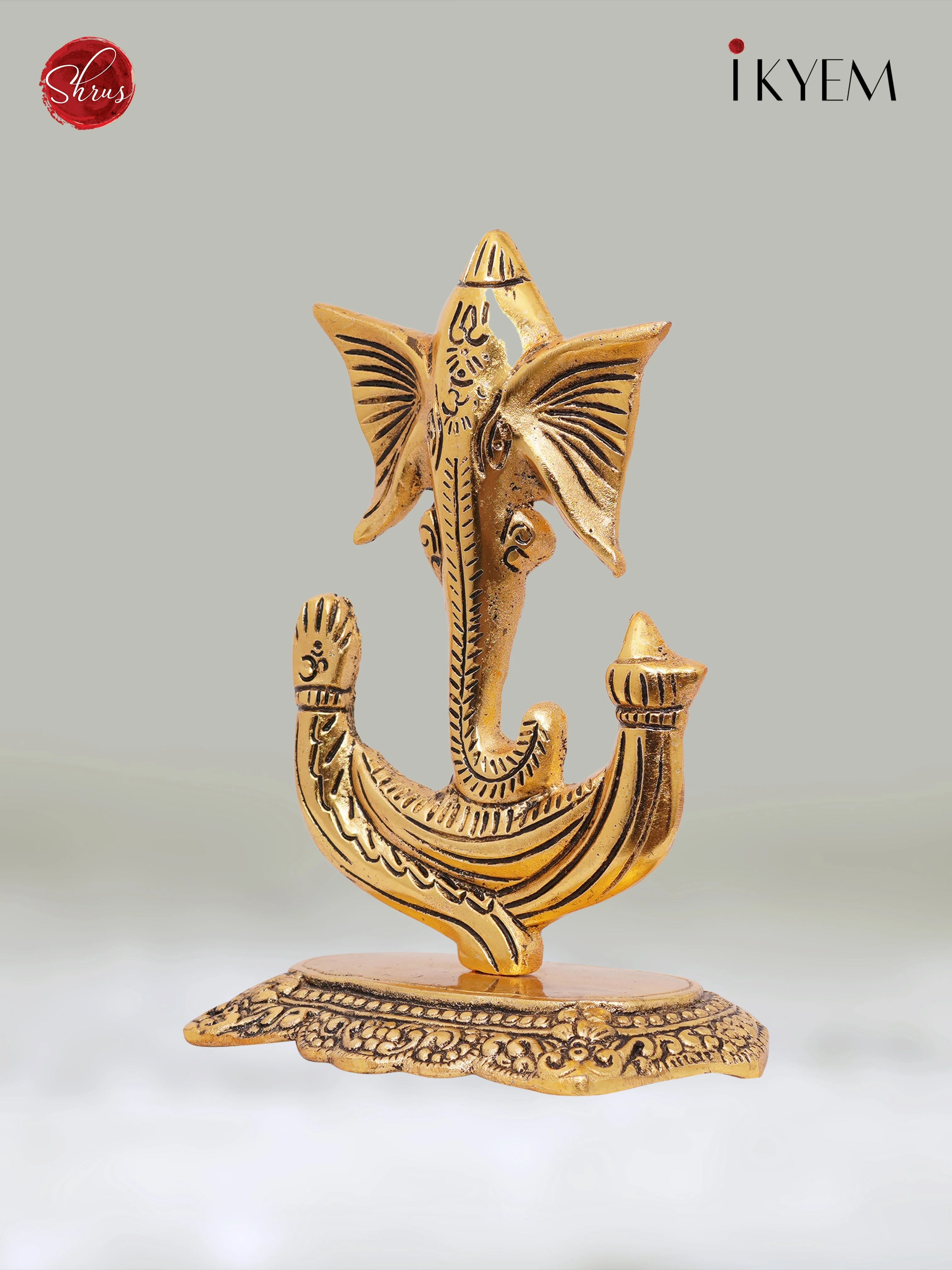 Brass Classic Ganesh - Image 3
