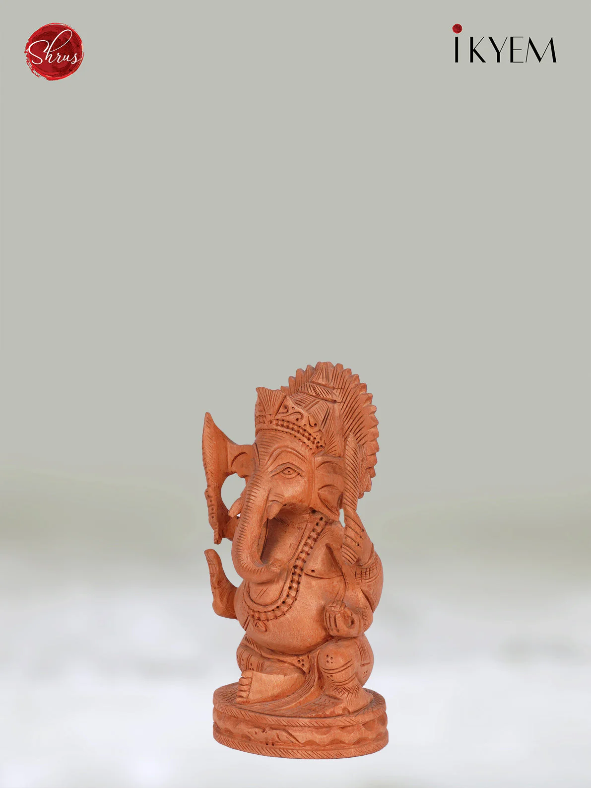 Lord Ganesh (Wooden)- Return Gift - Image 3