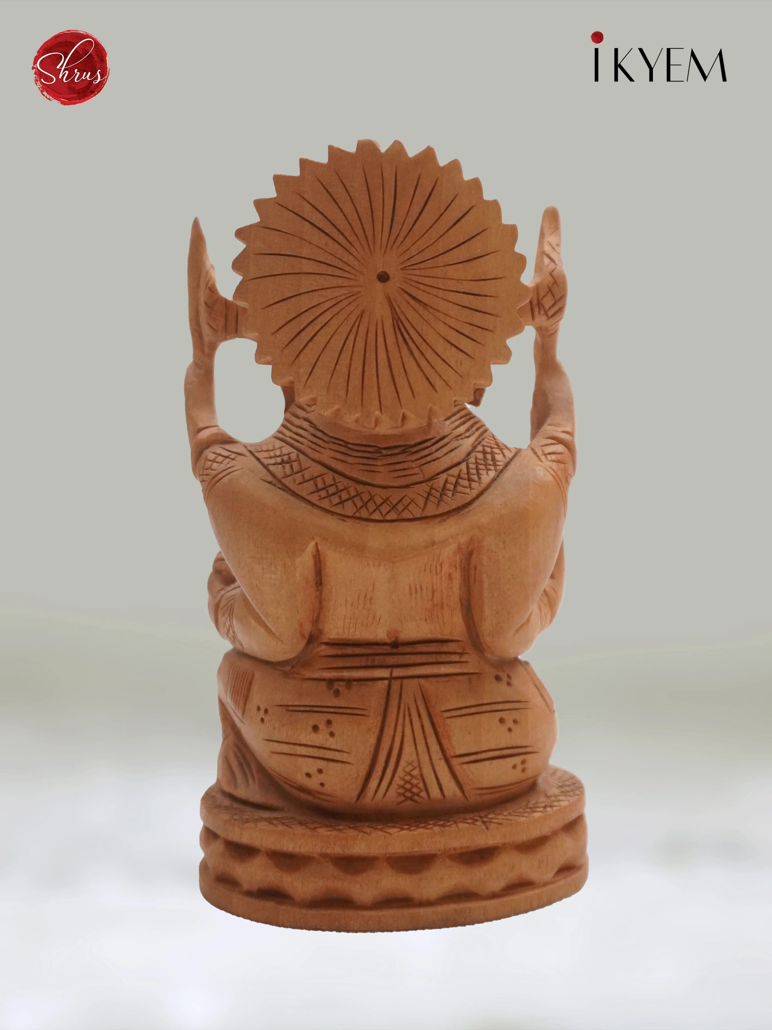 Wooden Lord Ganesh - Image 4