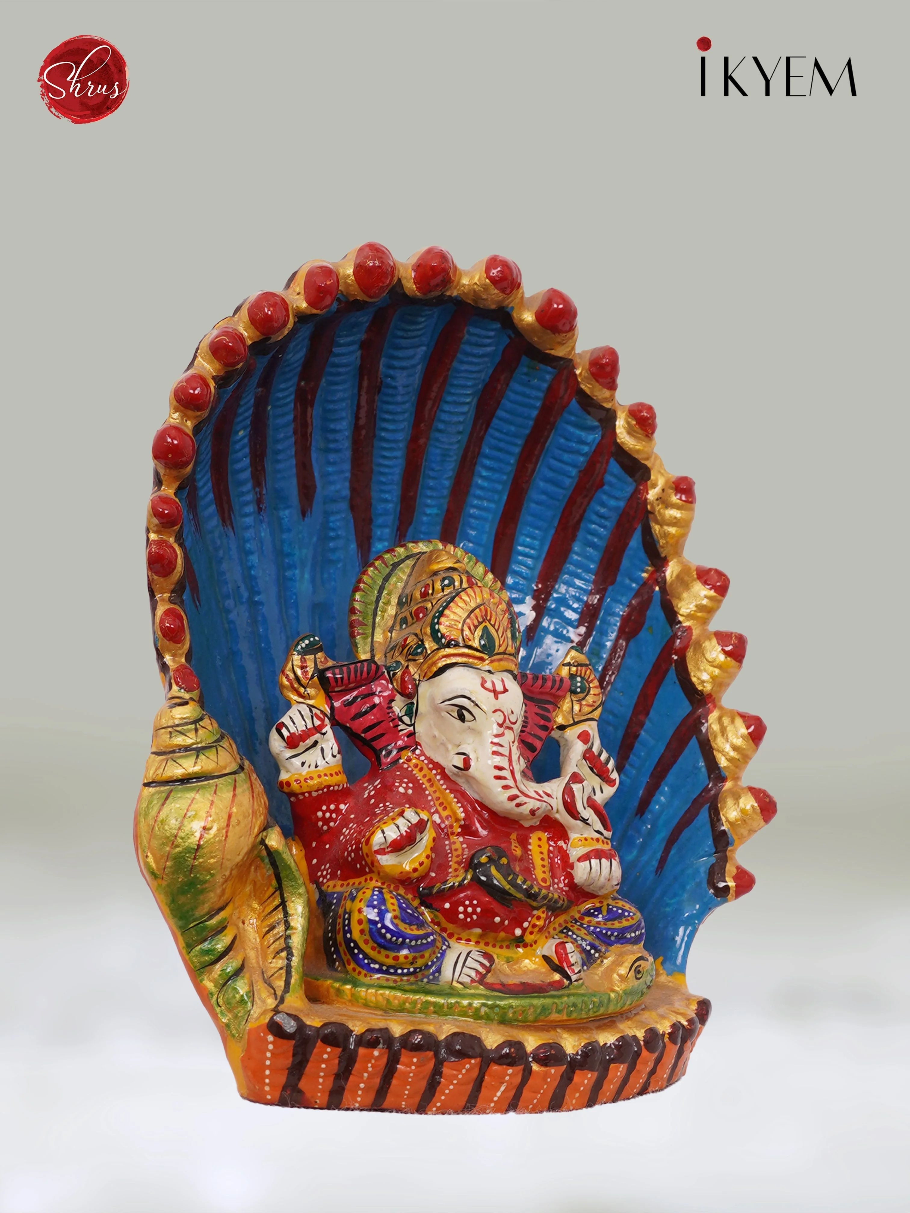 Lord Ganesha Ceramic Idol - Return Gift - Image 3