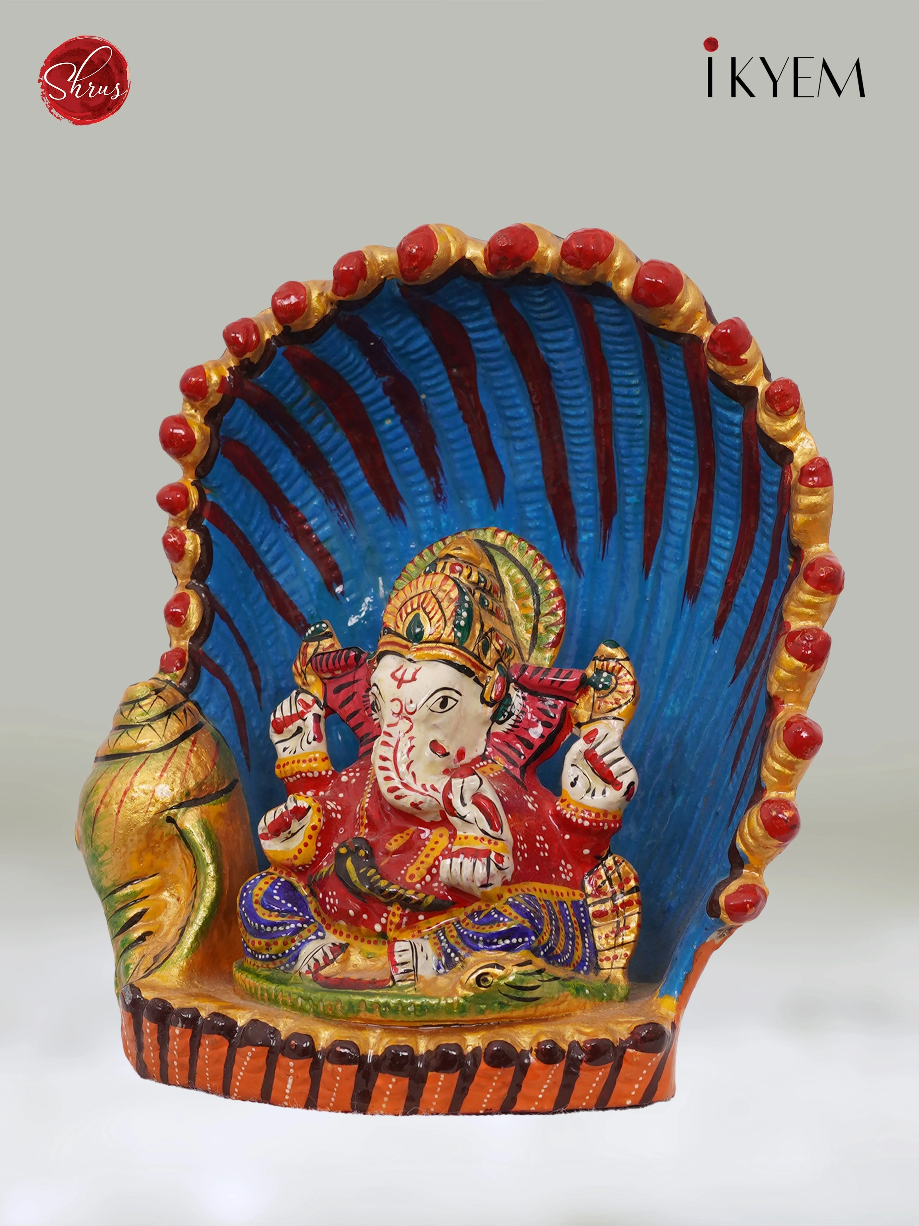 Lord Ganesha Ceramic Idol - Return Gift - Image 4