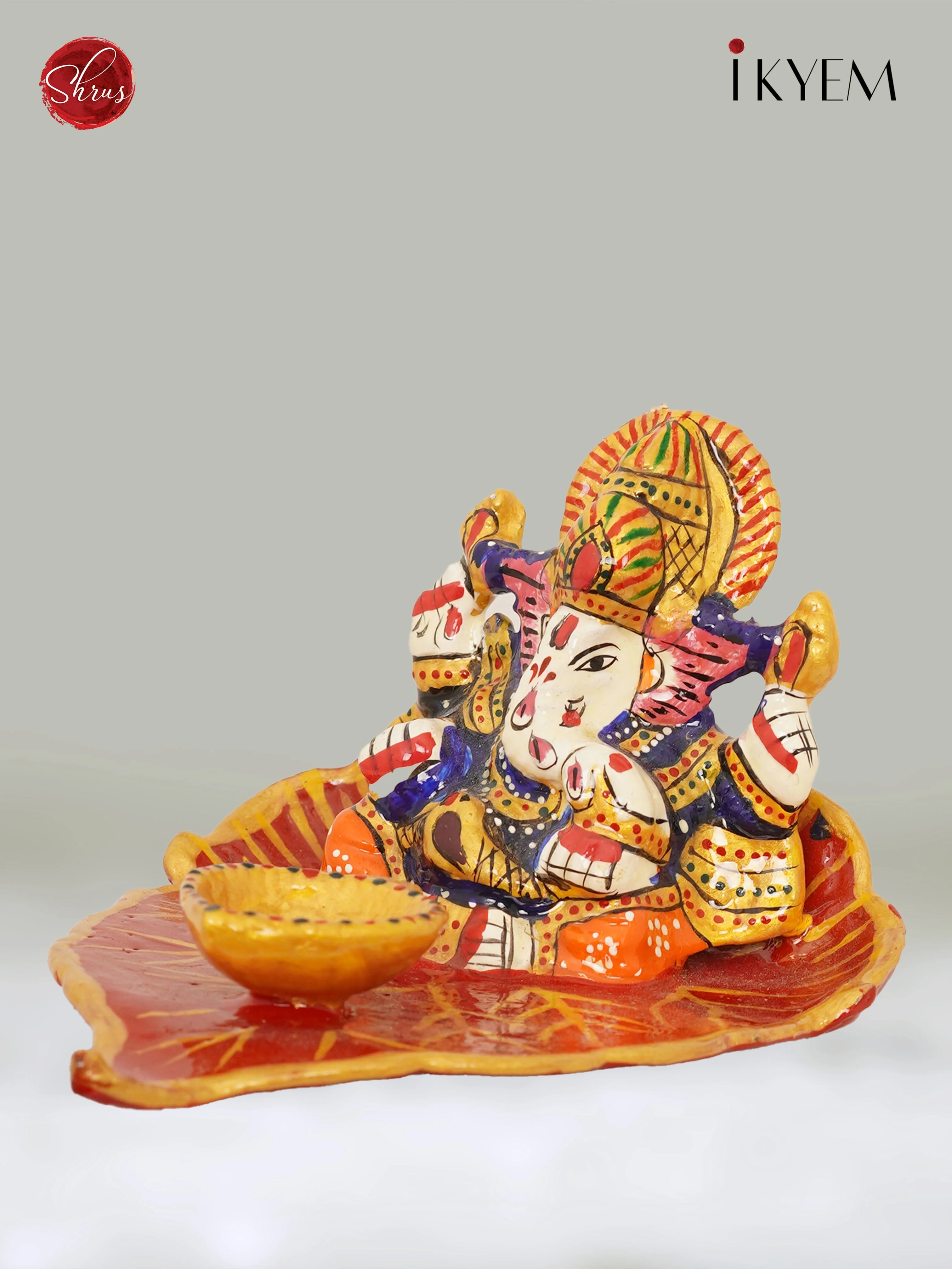 Lord Ganesha with Lamp -Return Gift - Image 4