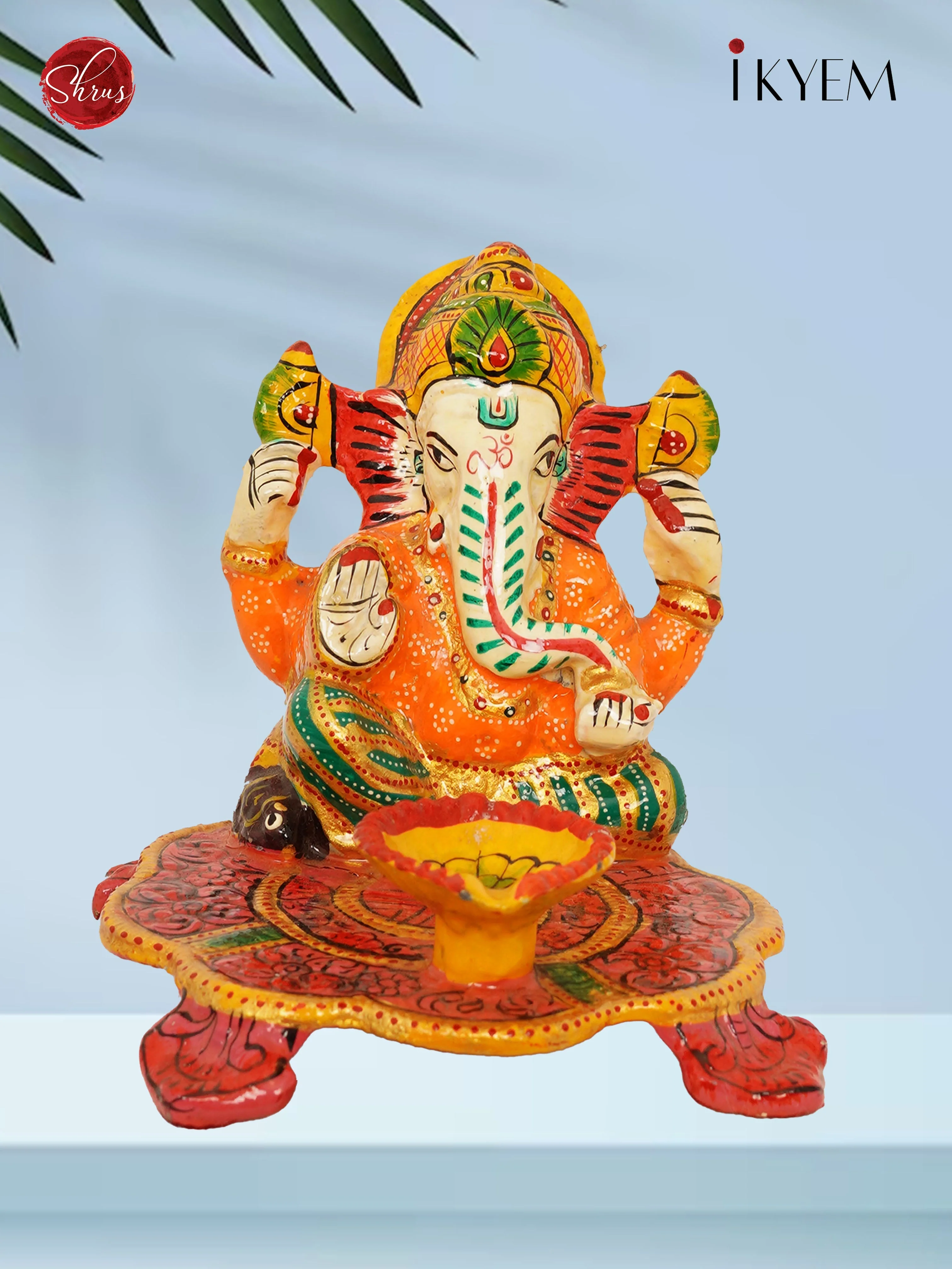 Lord Ganesha with Lamp -Return Gift