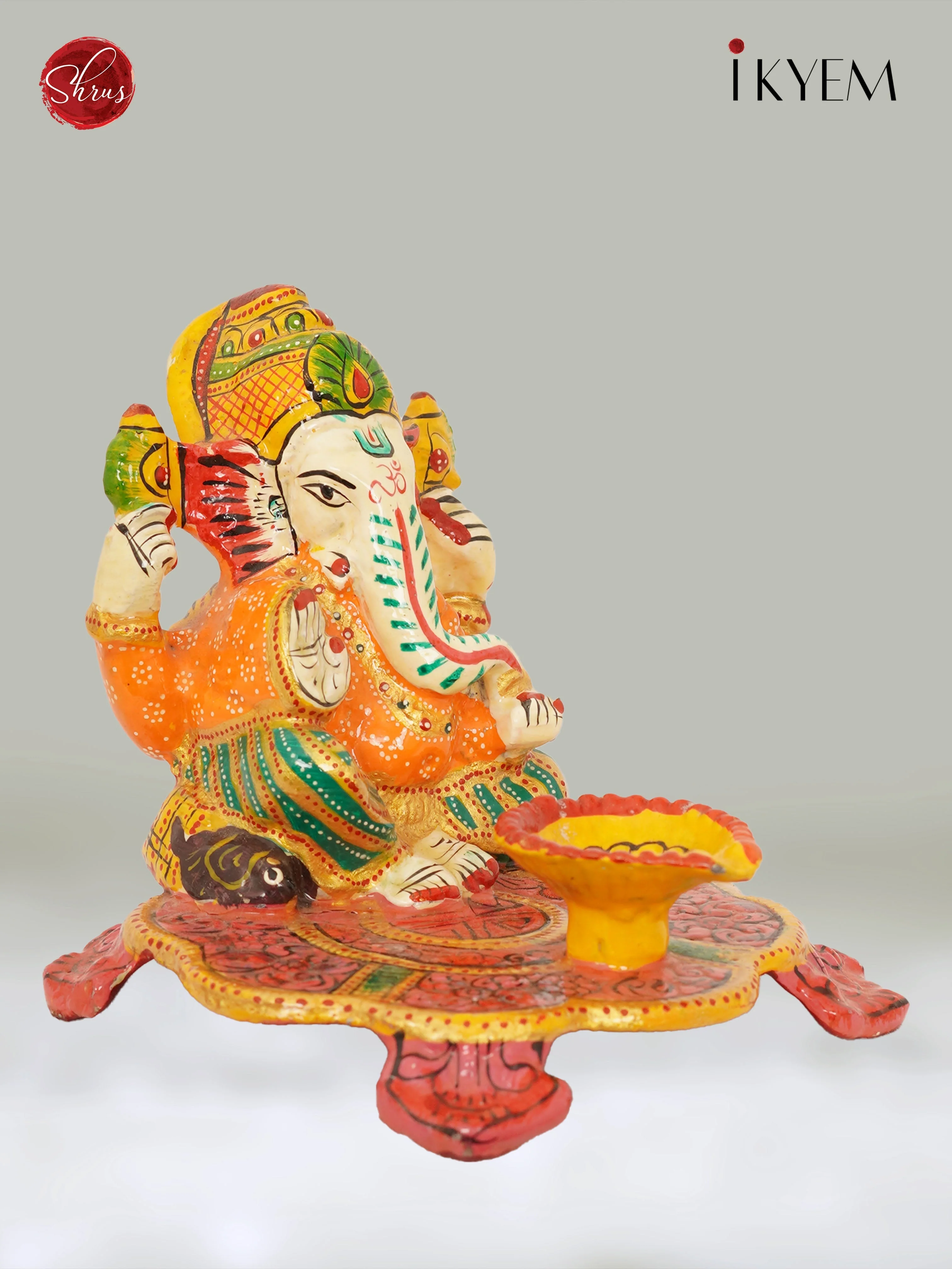 Lord Ganesha with Lamp -Return Gift - Image 3