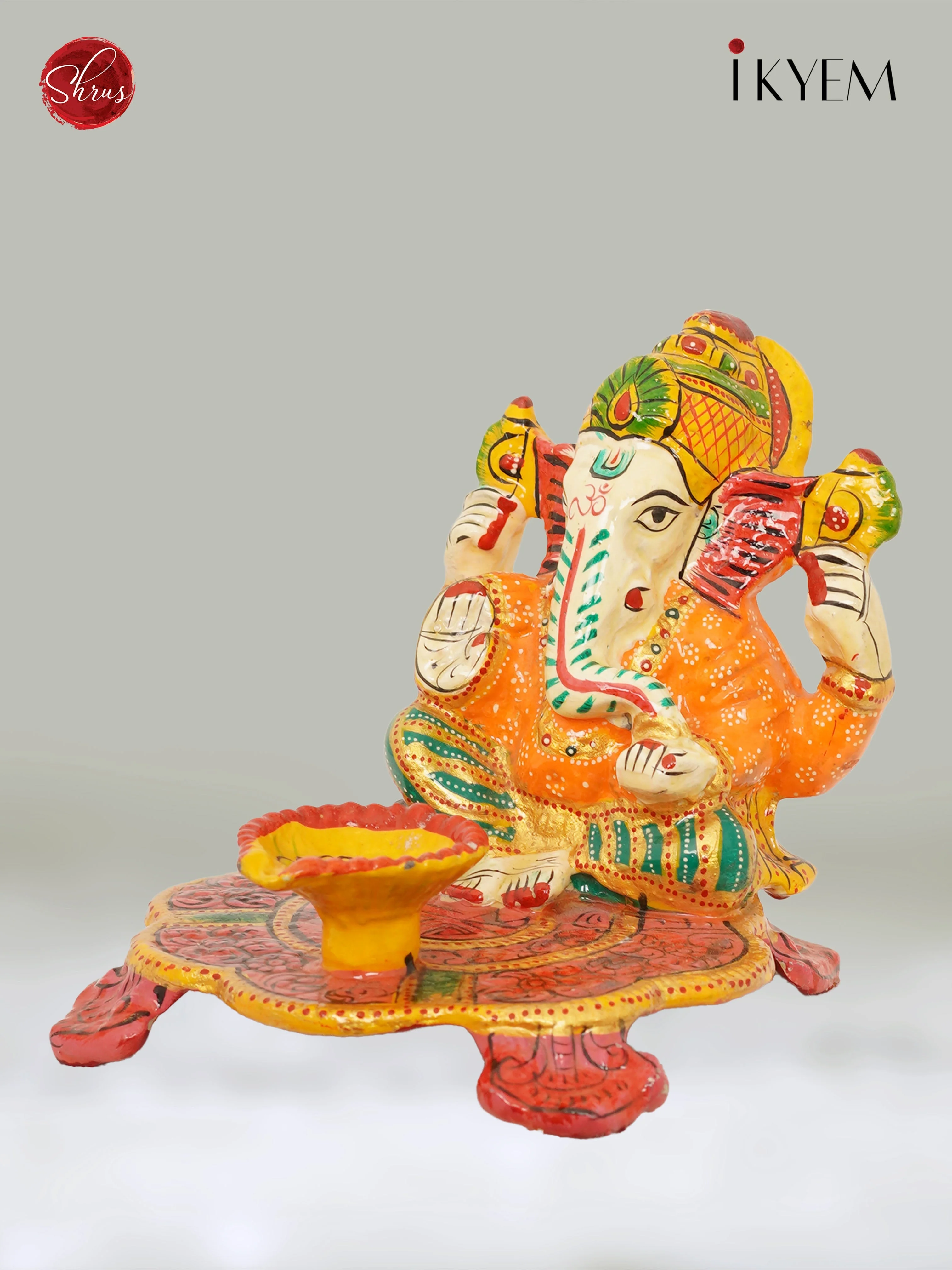 Lord Ganesha with Lamp -Return Gift - Image 4