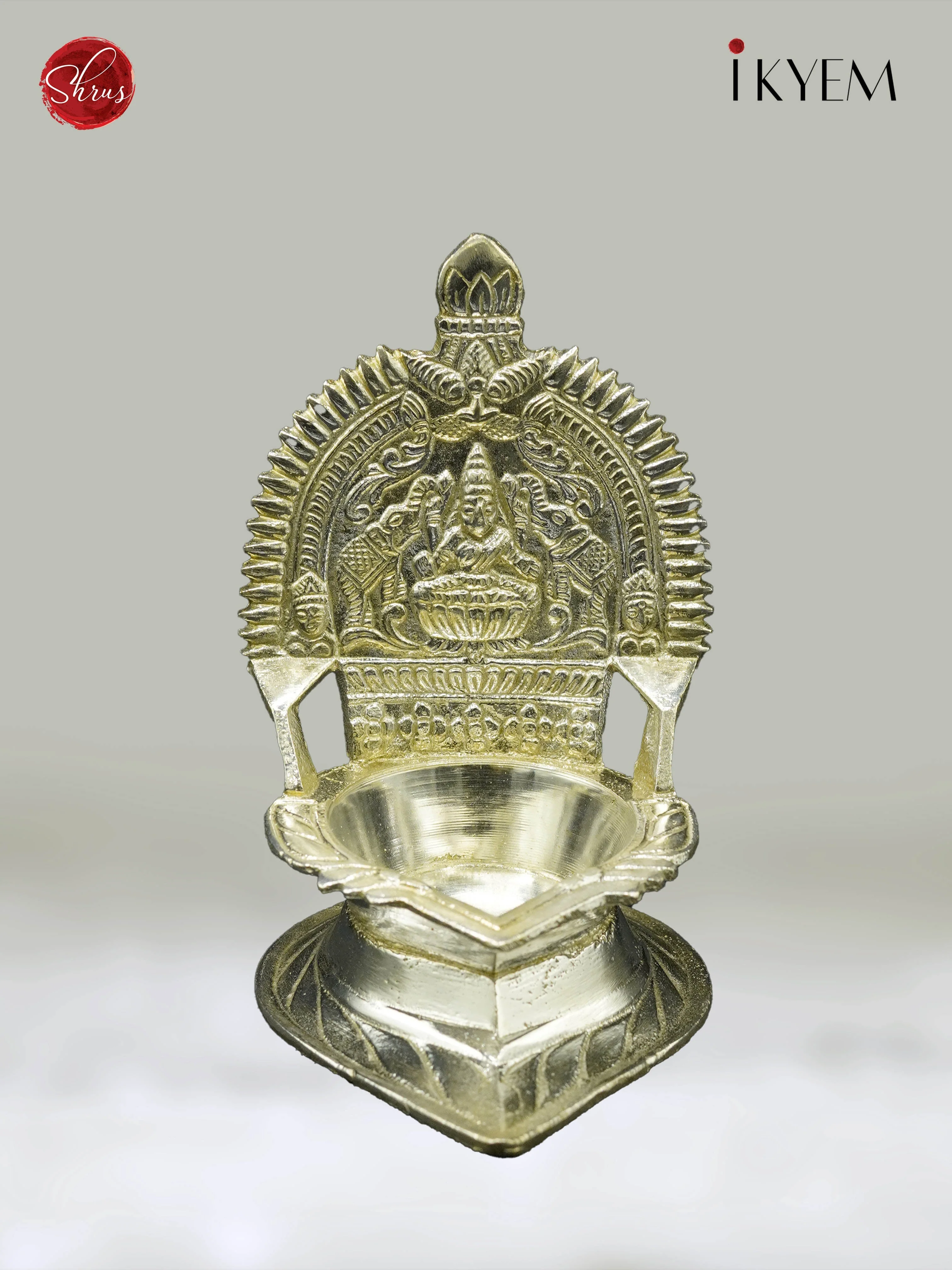 Gajalakshmi Silver Vilakku