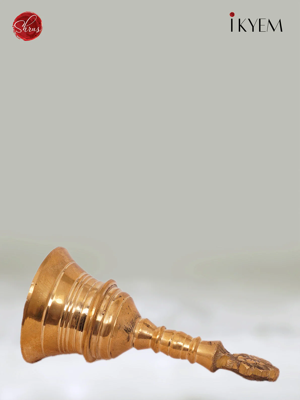 BRASS POOJA HAND BELL - Image 3