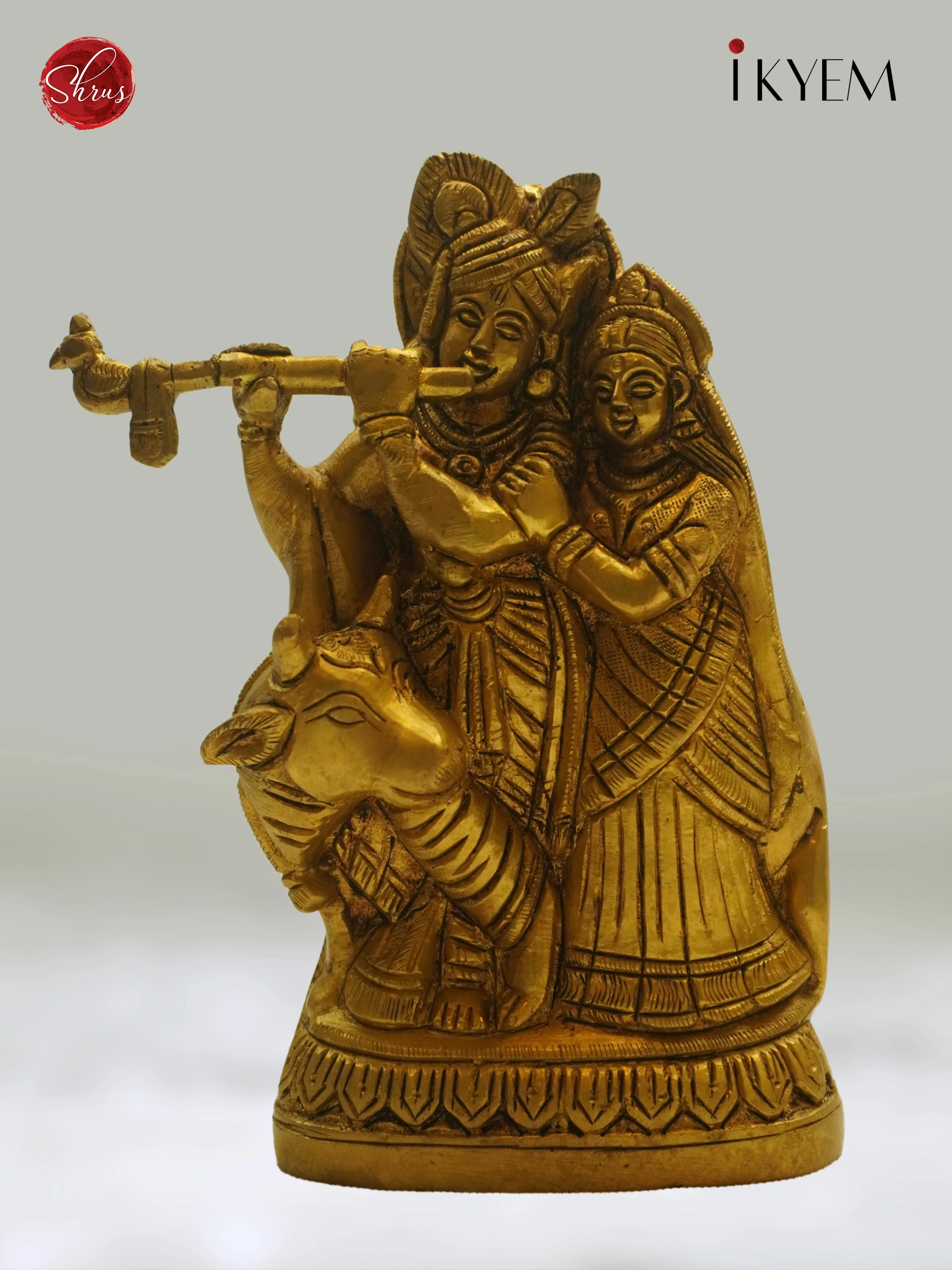 Radha Krishna Idol - 6.3 Inch - 3E31178