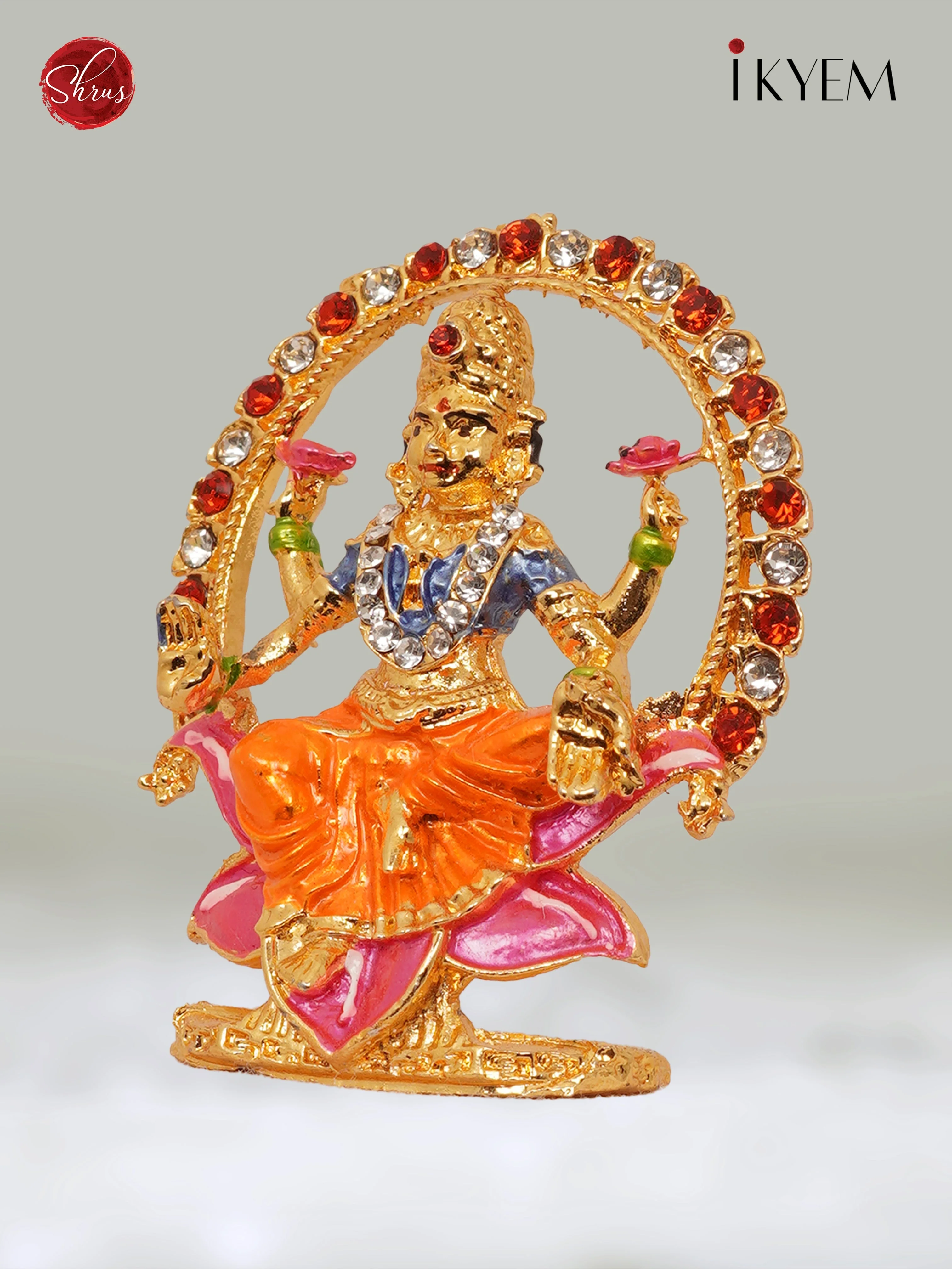 Lakshmi Car DashBoard Idol-Assorted(5 colours) - Image 4