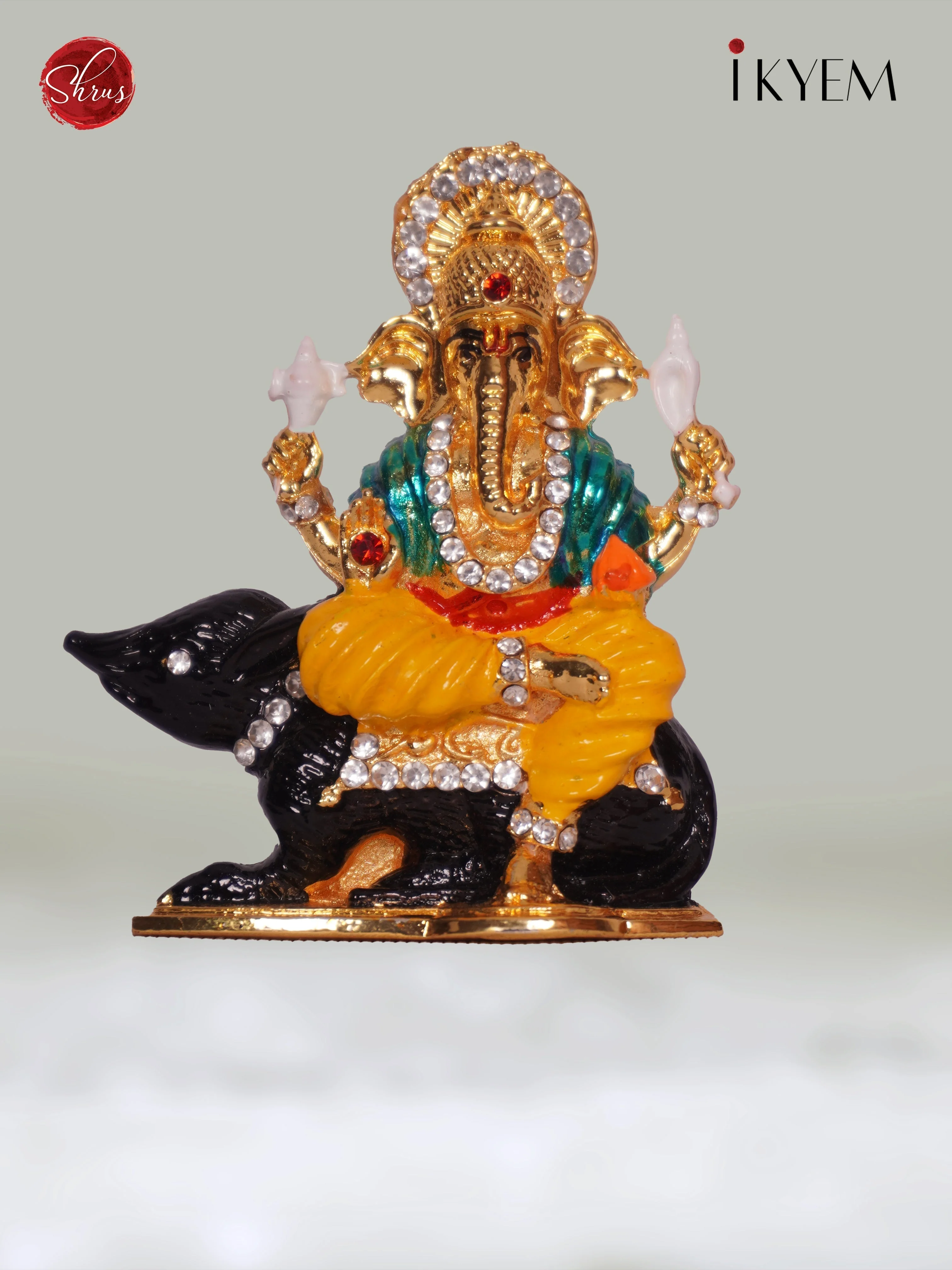Ganesh with mouse - Return Gift