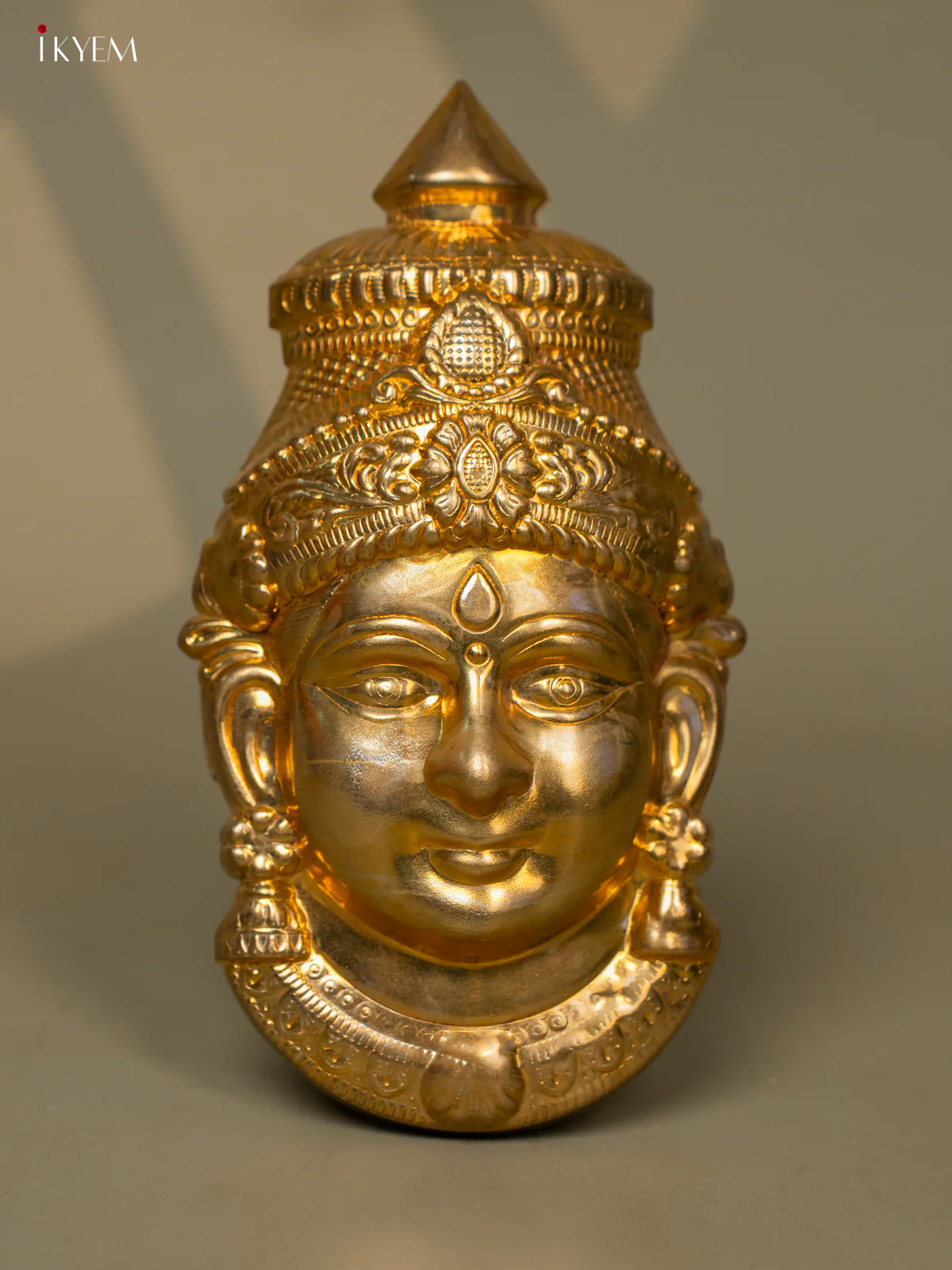German Silver Lakshmi Face - Image 2