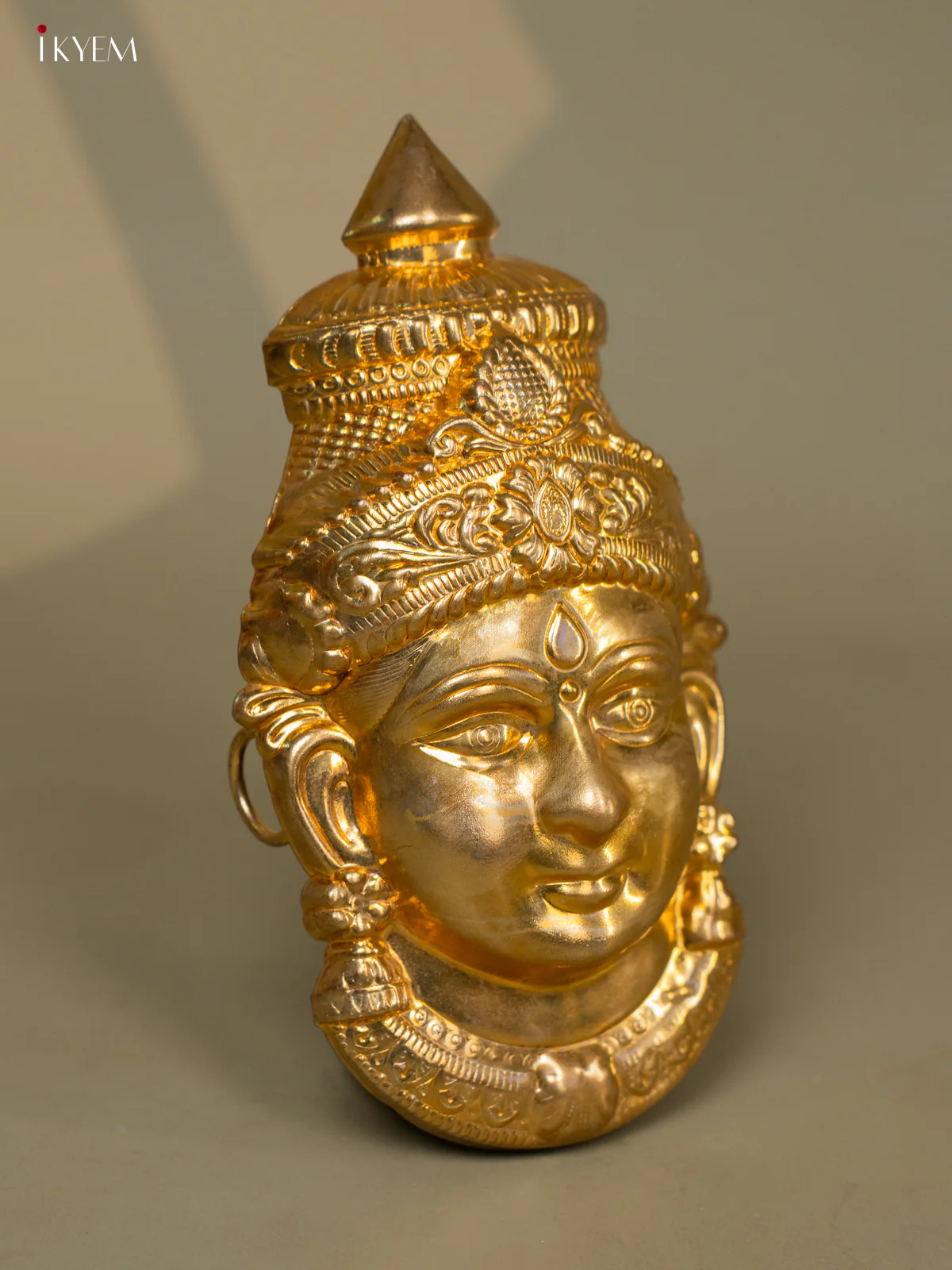 German Silver Lakshmi Face - Image 3