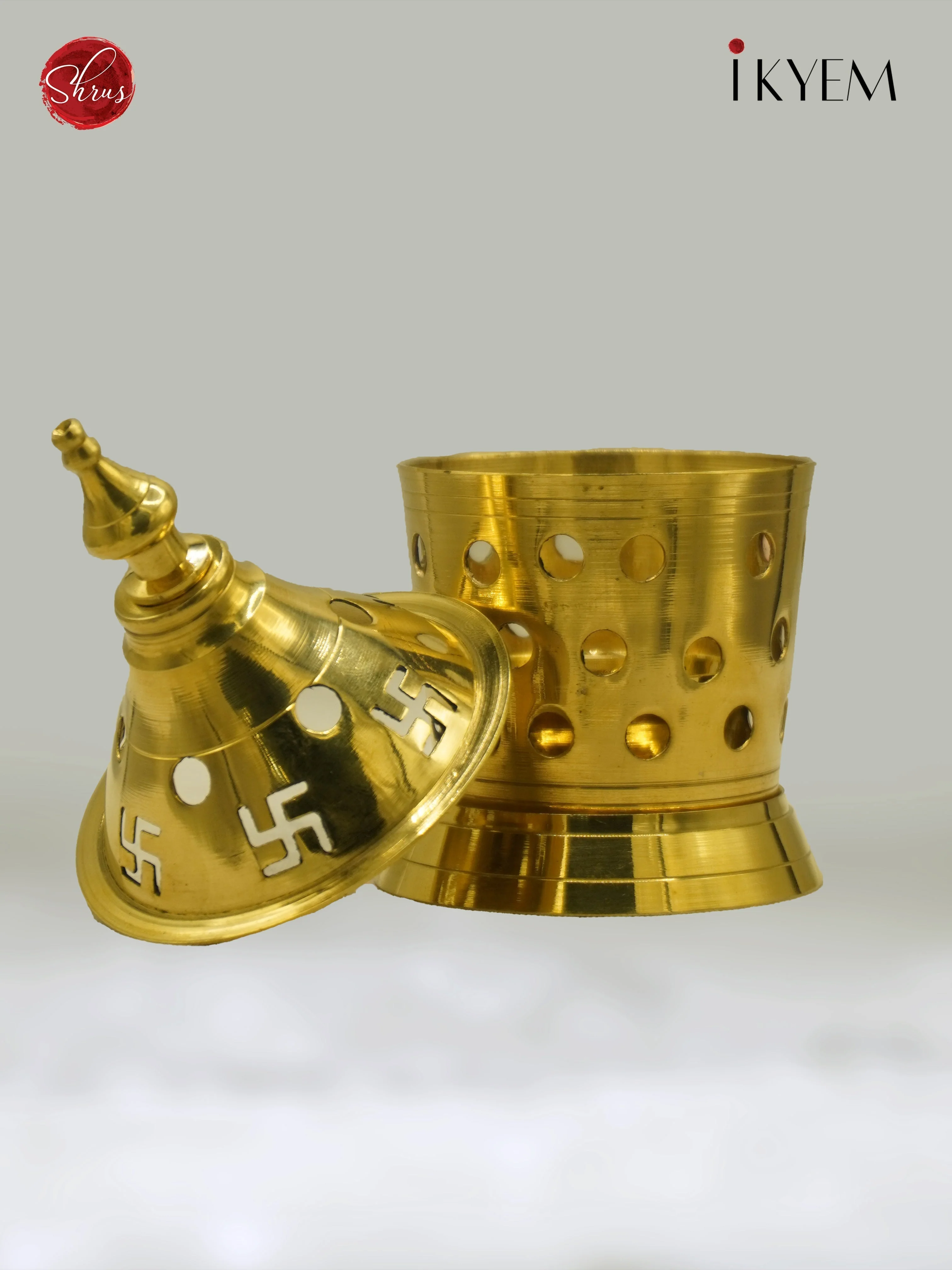 Brass Lamp - Pooja Article - Image 3