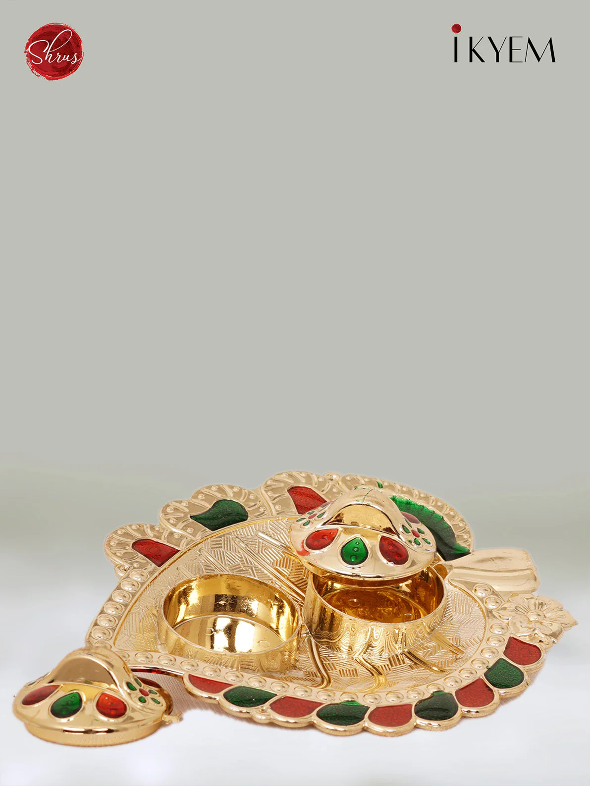 Leaf Kumkum Holder - Return Gift - Image 2