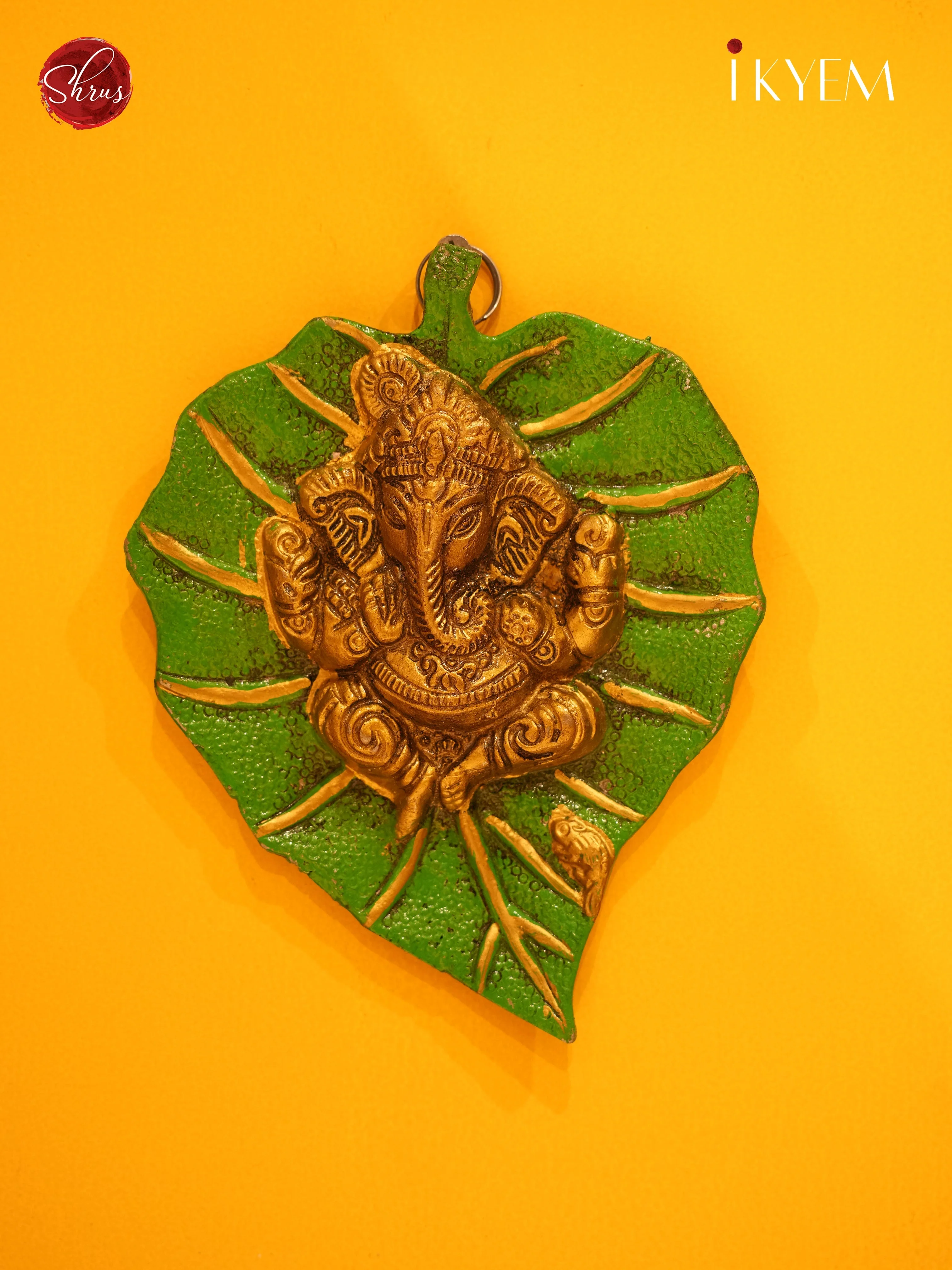 Leaf Ganesha Idol - Return Gift