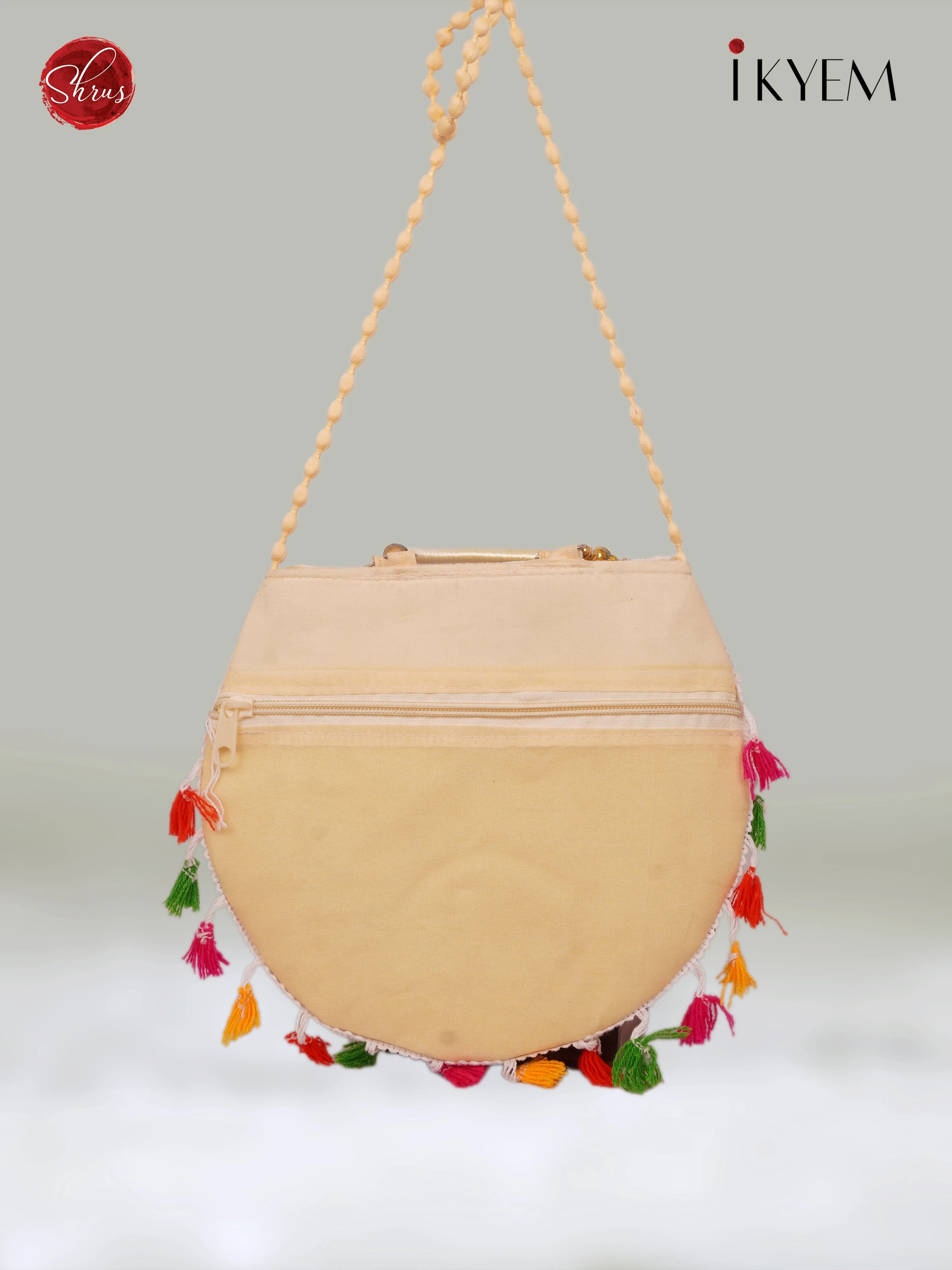 Peacock Designed Potli Bag - Image 4