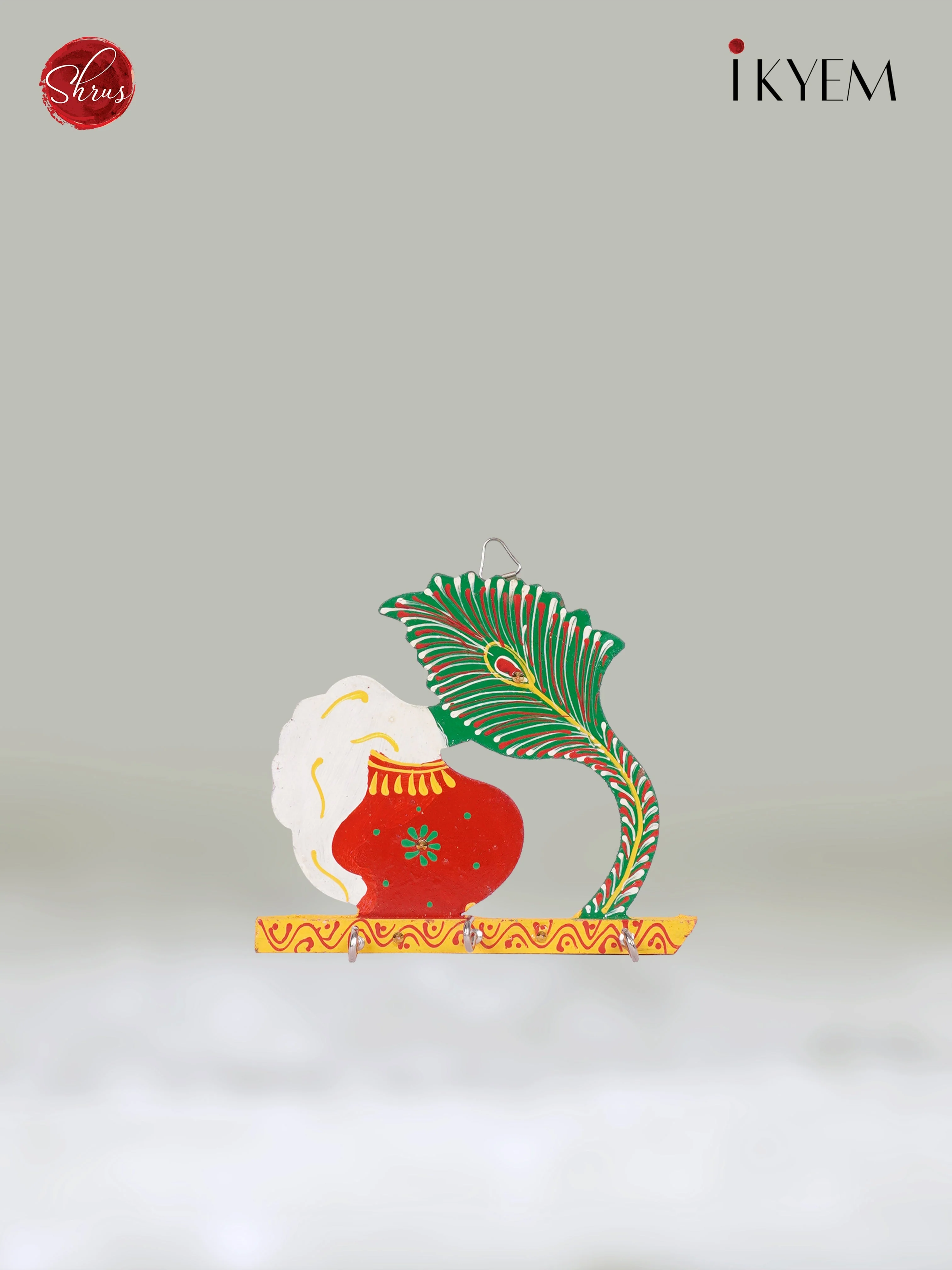 Wooden Pongal Key Holder - Return gift - Image 3