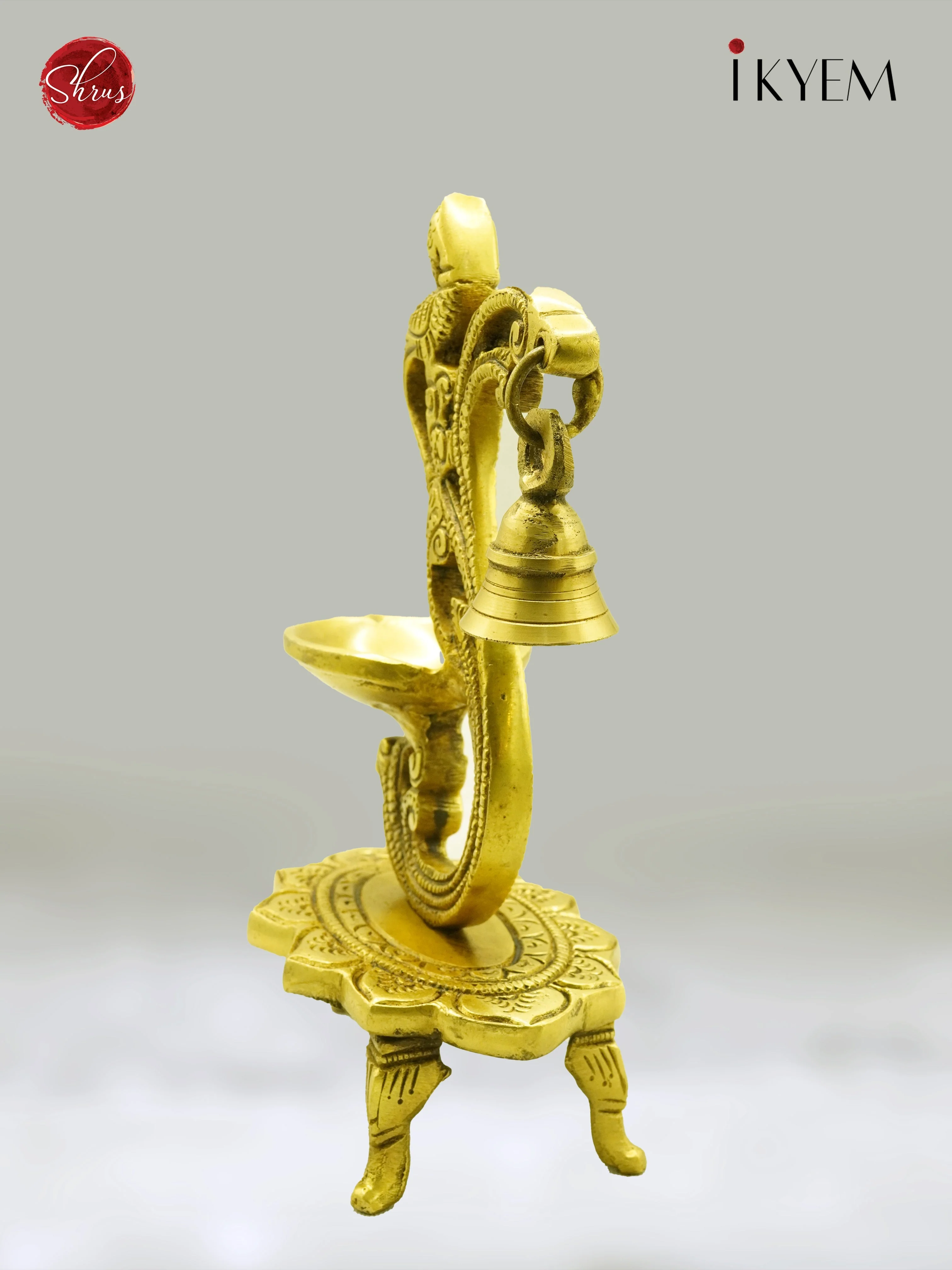parrot Diya with Bell - Return gift