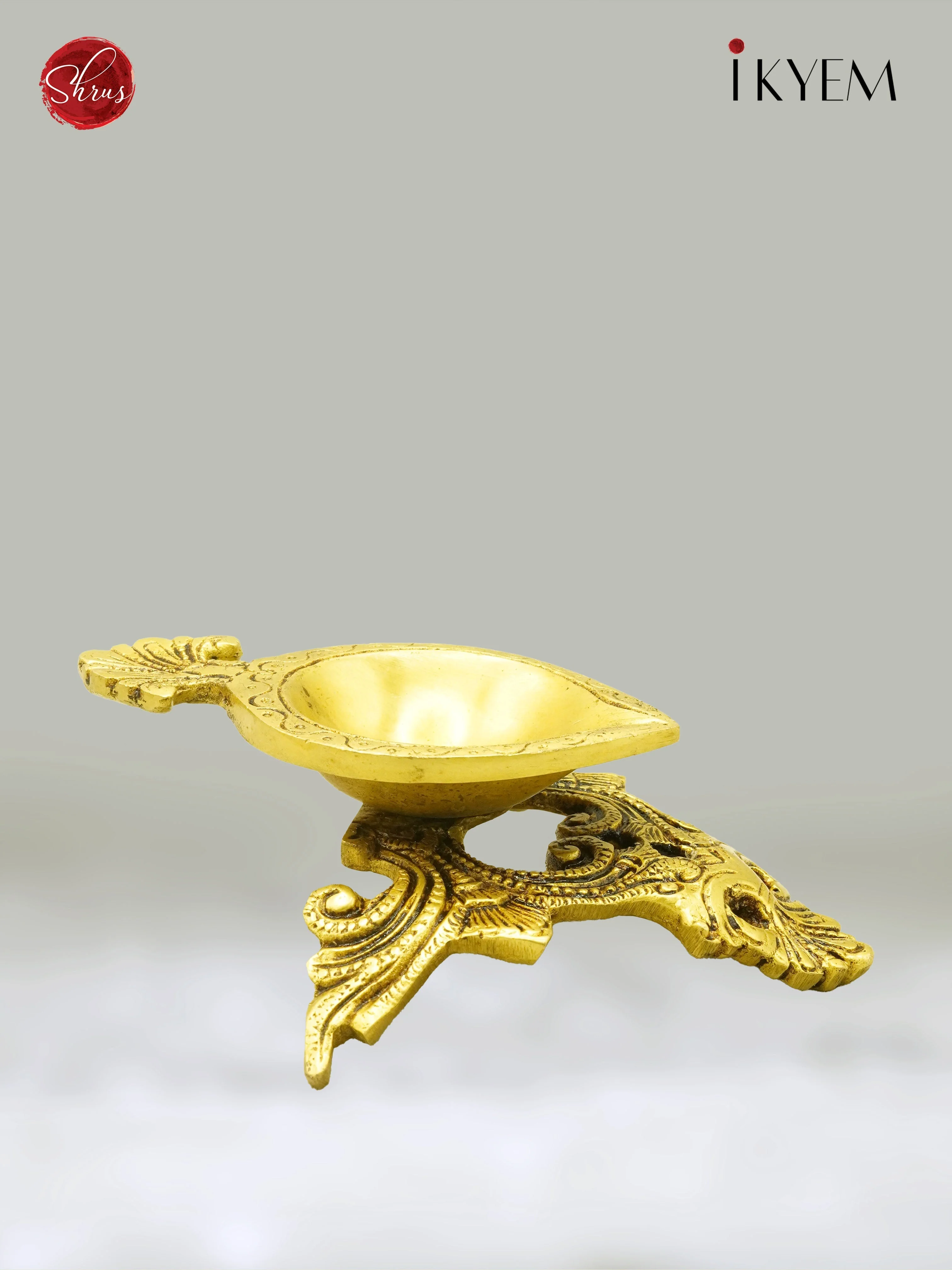 Brass Lamp - Pooja Article - Image 2