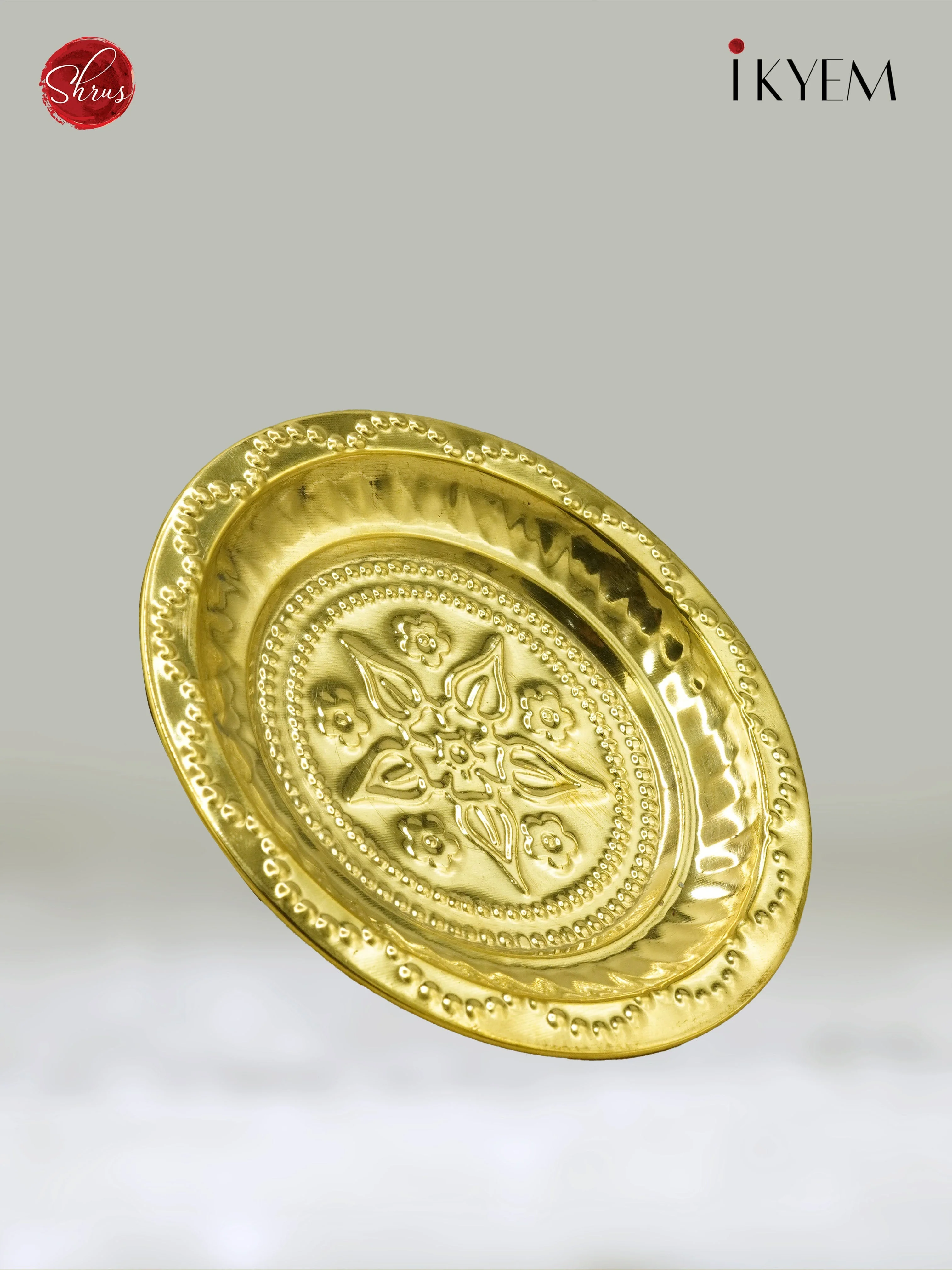 Brass plate - Pooja Articles - Image 3