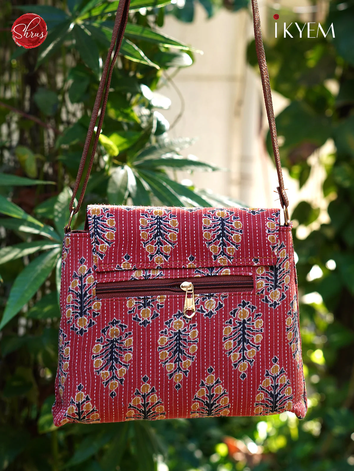 Red - Printed Bag - Image 2