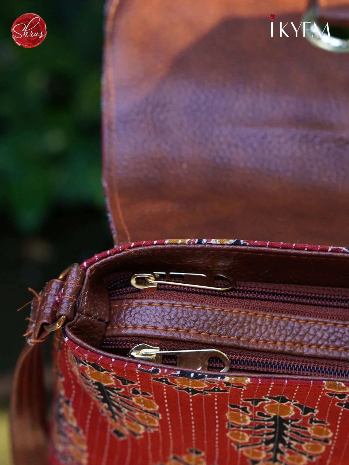 Red - Printed Bag - Image 3