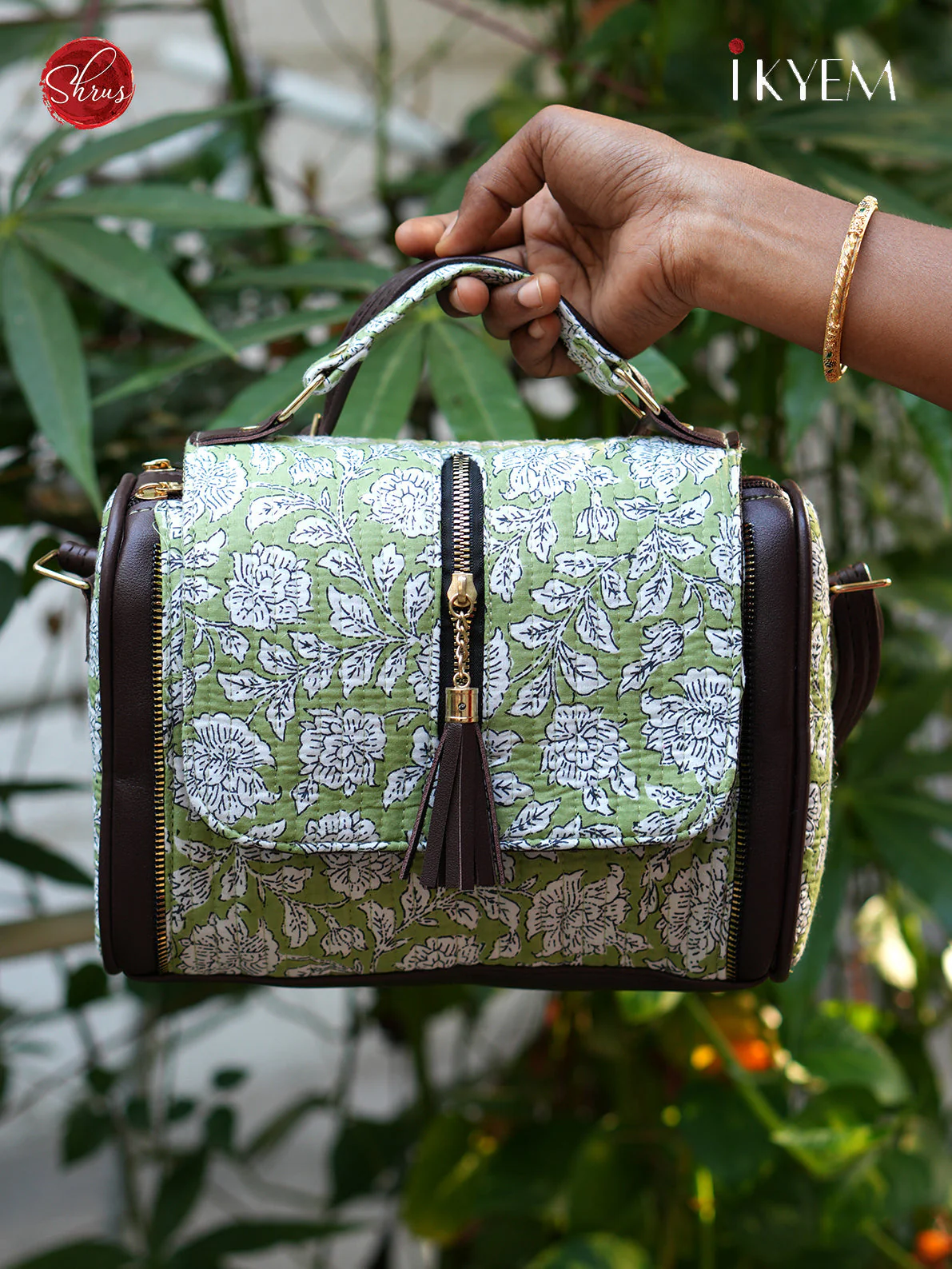 Green - Hand bag