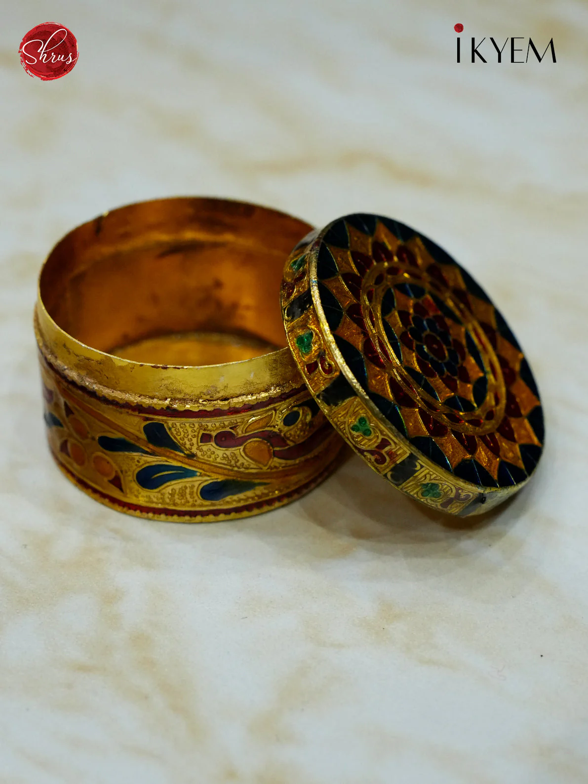 Meenakari KumKum Holder - Image 2