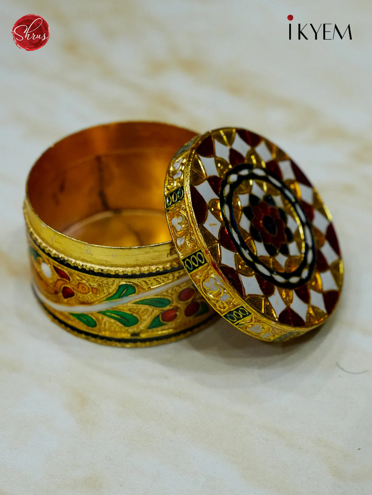 Meenakari KumKum Holder - Image 2