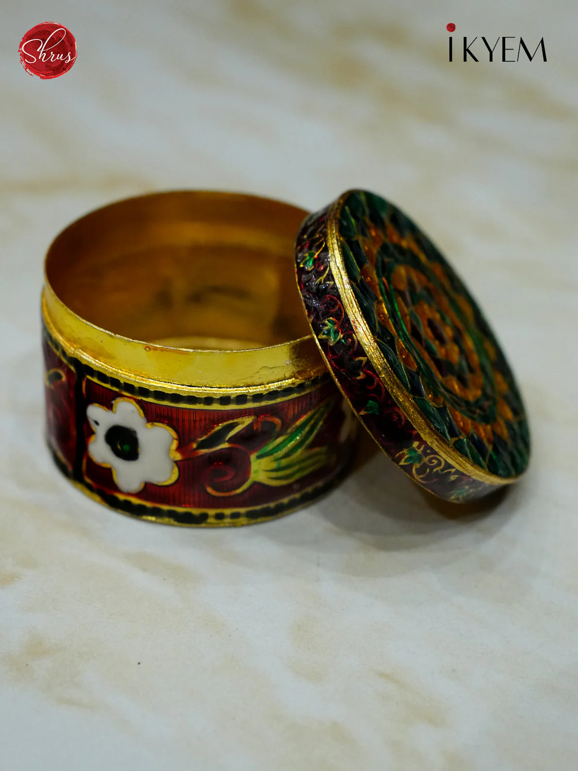 Meenakari KumKum Holder - Image 2