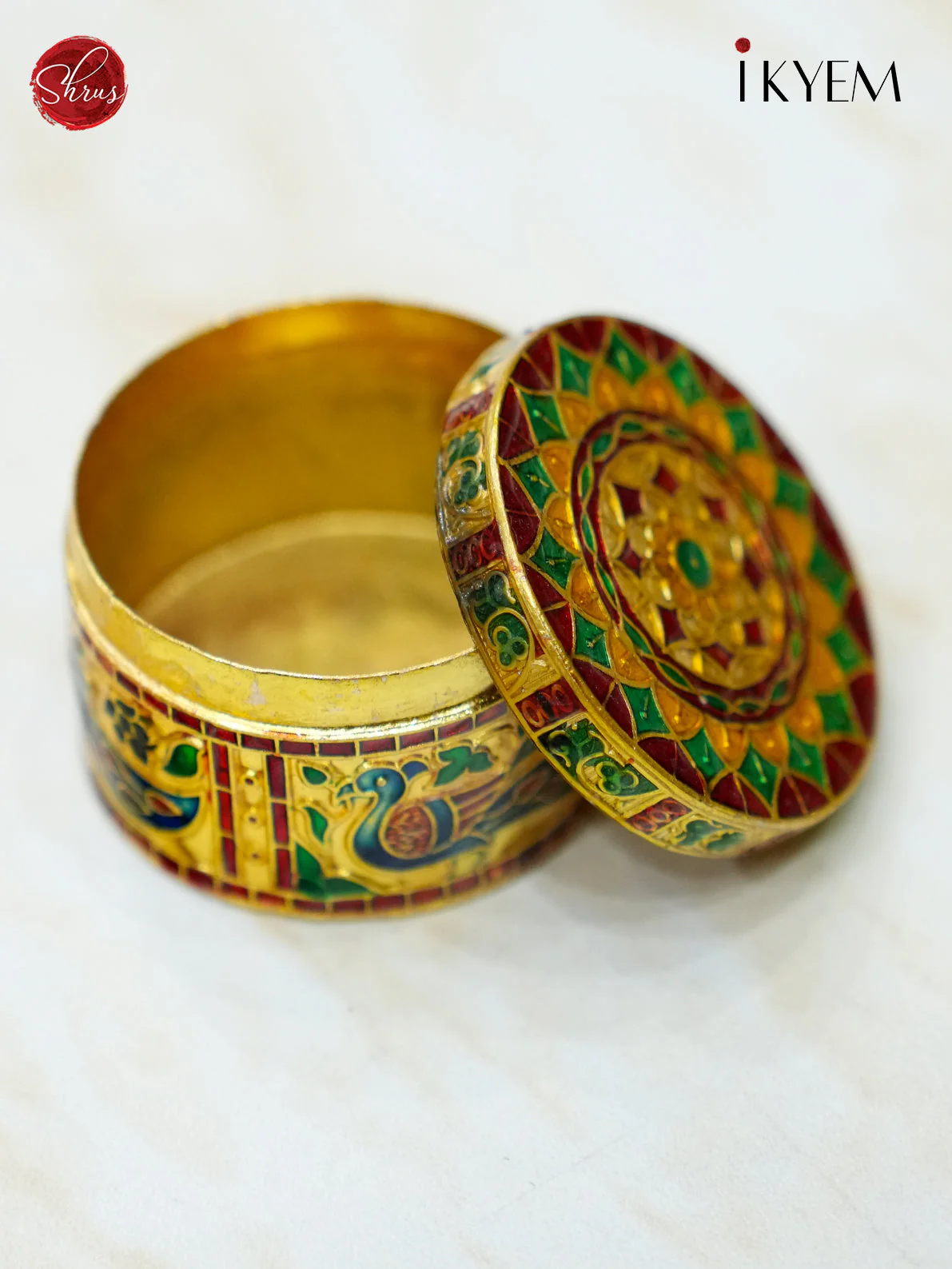 Meenakari KumKum Box - Image 2