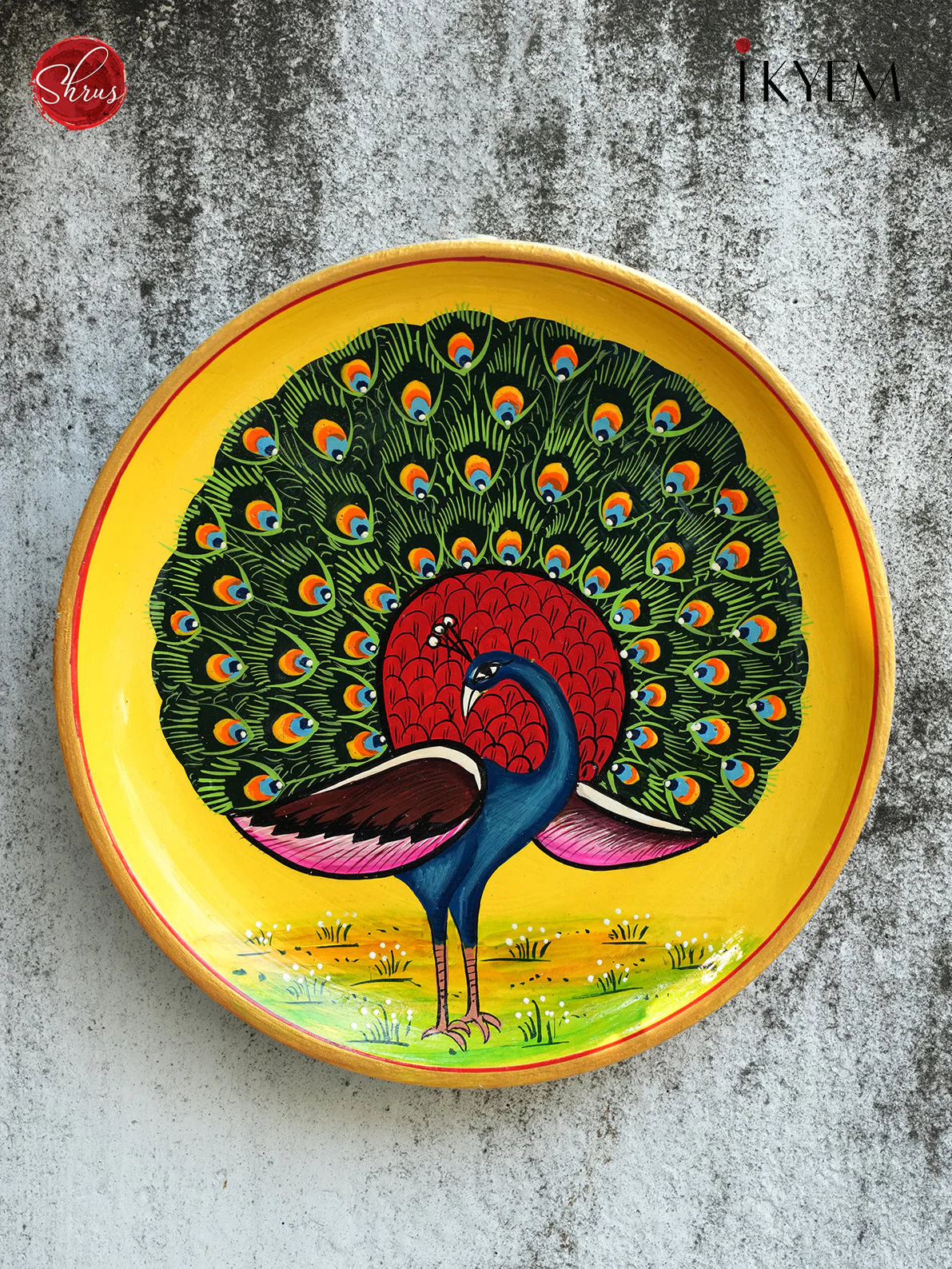 Handpainted Wall Plate