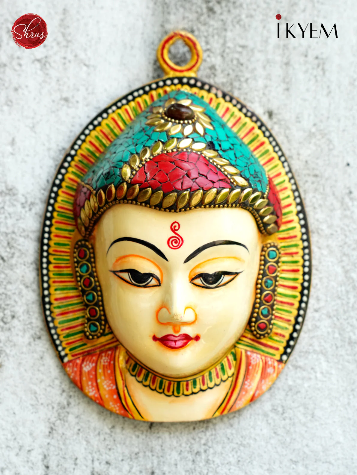 Buddha Mask Wall Hanging