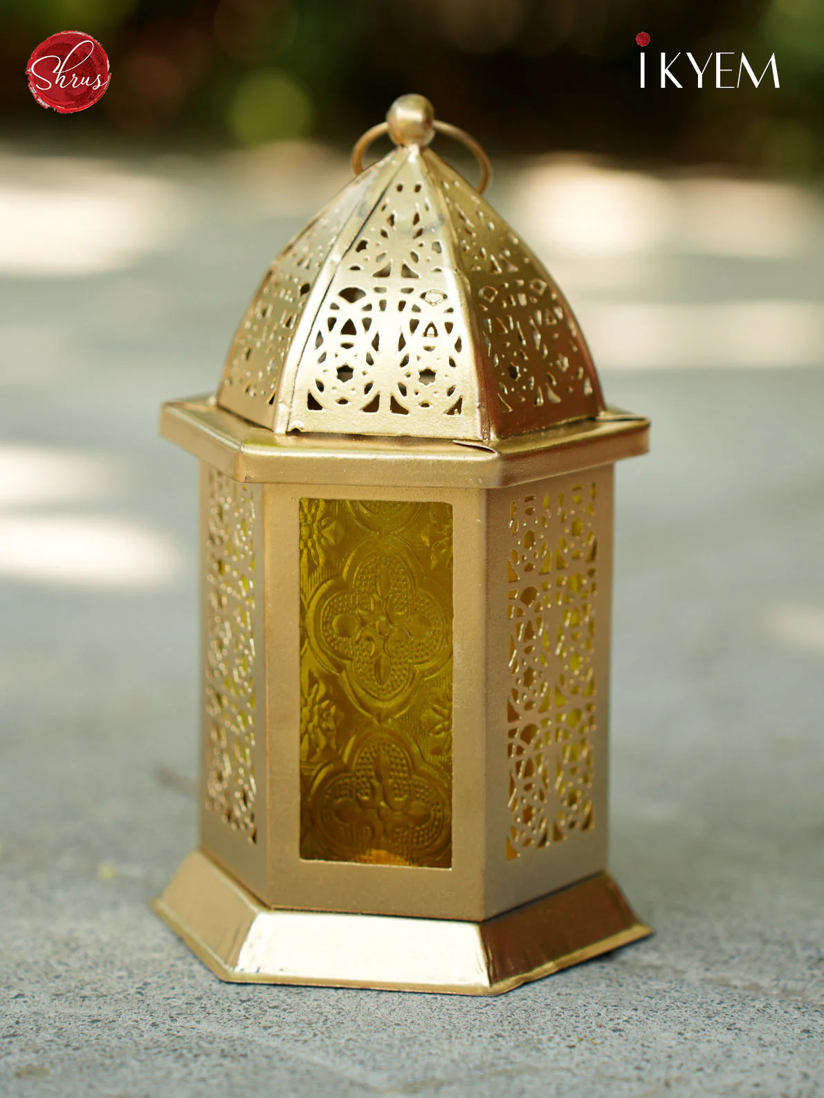 Yellow Hanging Lantern