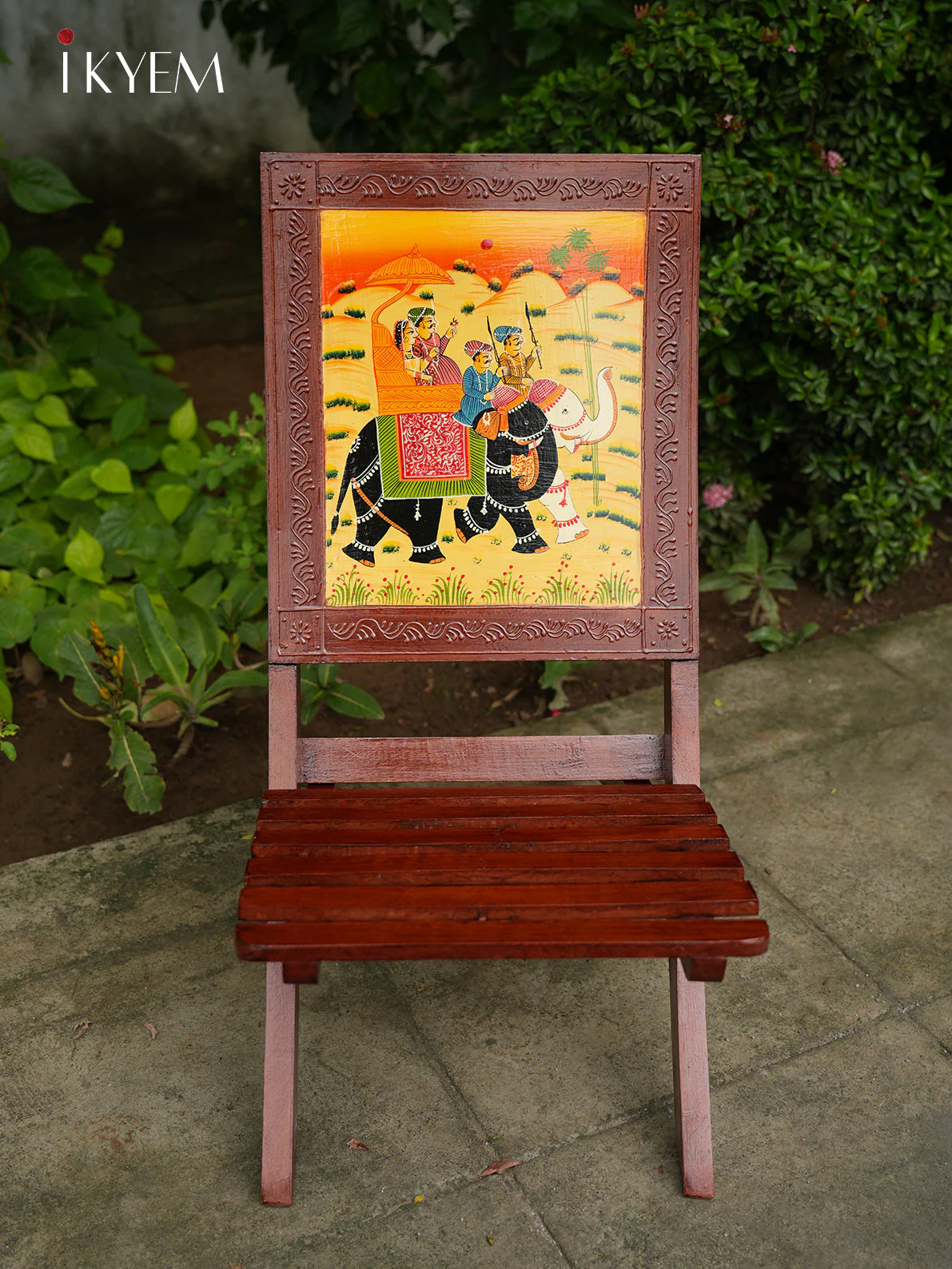 Foldable Wooden Chair - Image 3