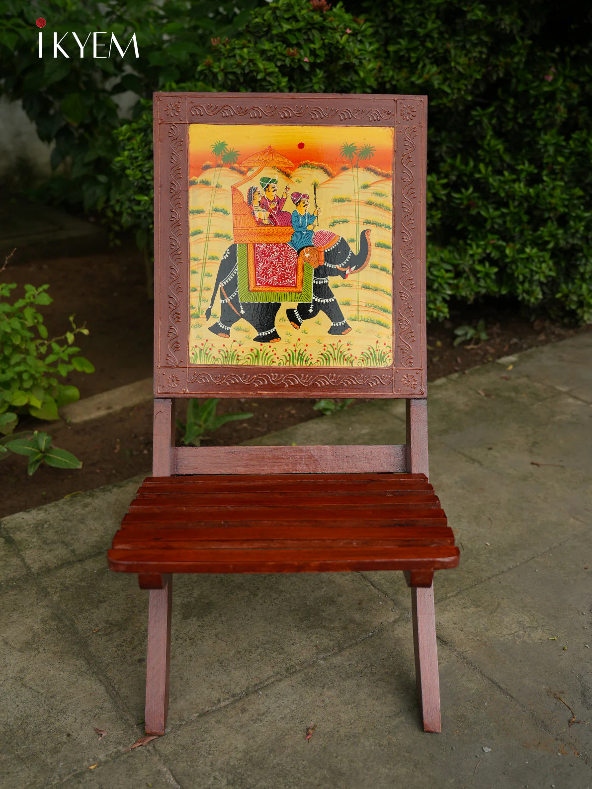 Foldable Wooden Chair - Image 2