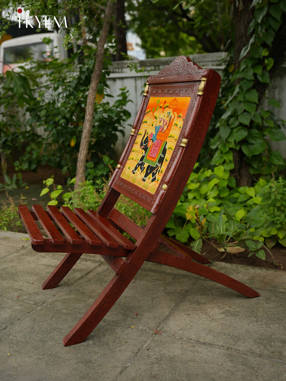 Foldable Wooden Chair - Image 2