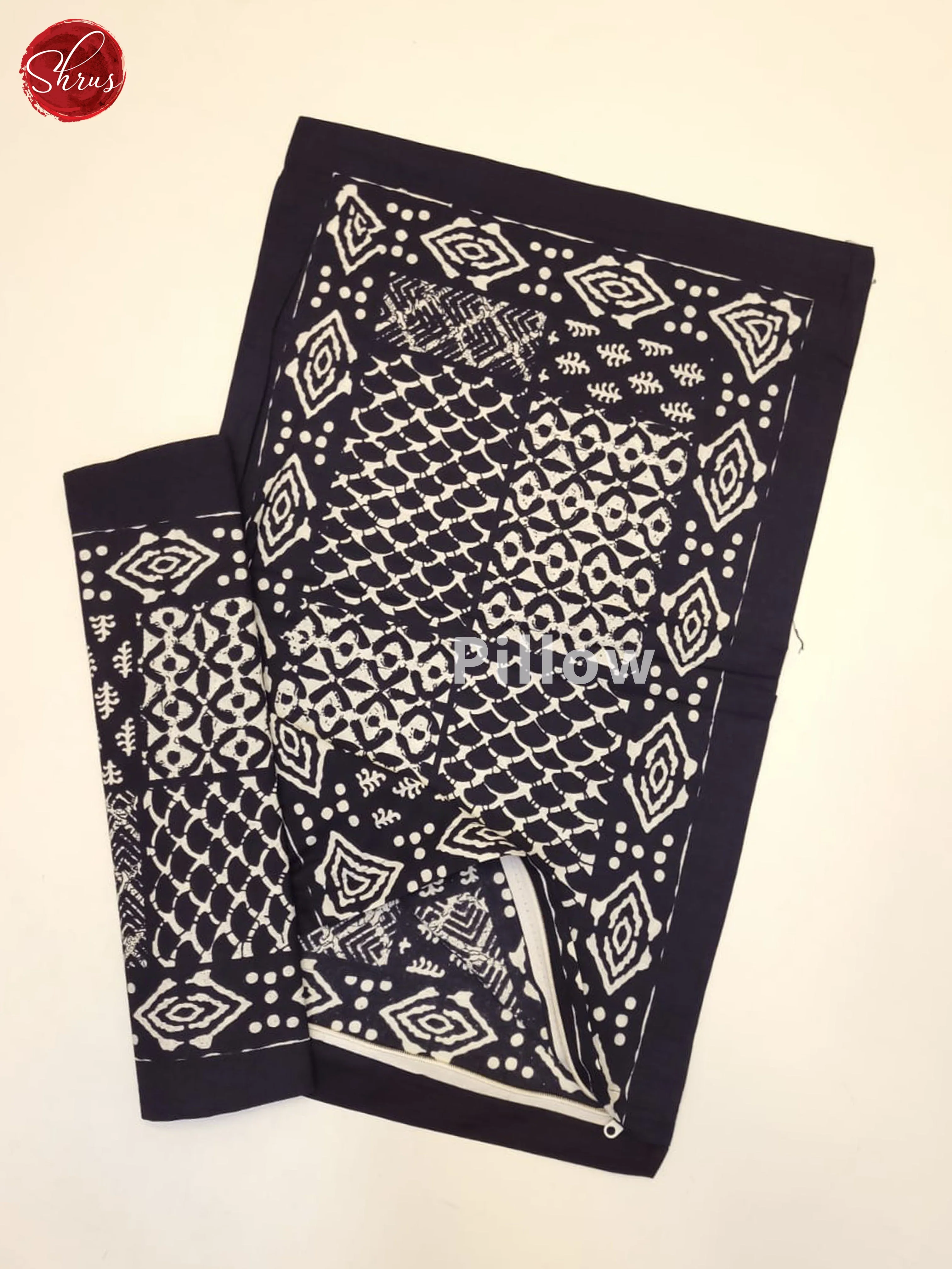 Black & White - Jaipuri printed Double Bed Spread - Image 3