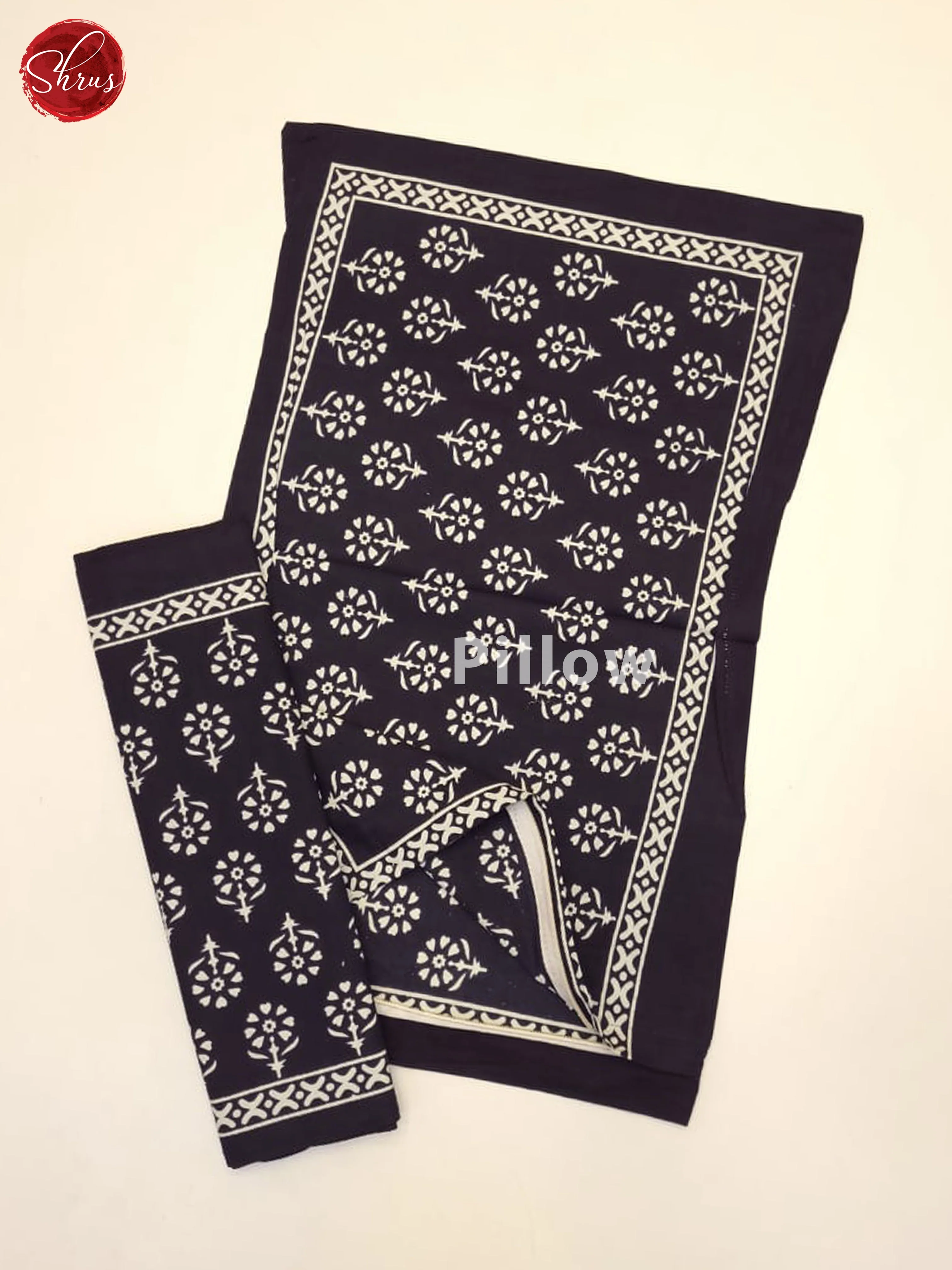 Black & Cream - Jaipuri Printed Double Bed Spread - Image 3