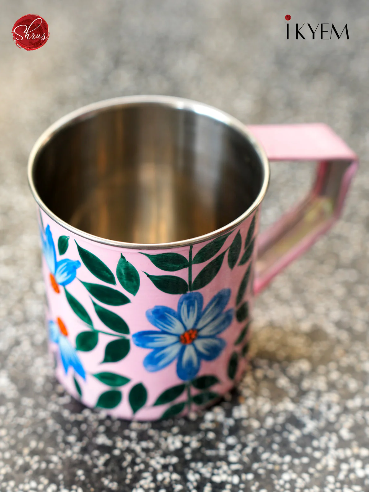 Hand Painted Stainless Steel Mug - Image 2