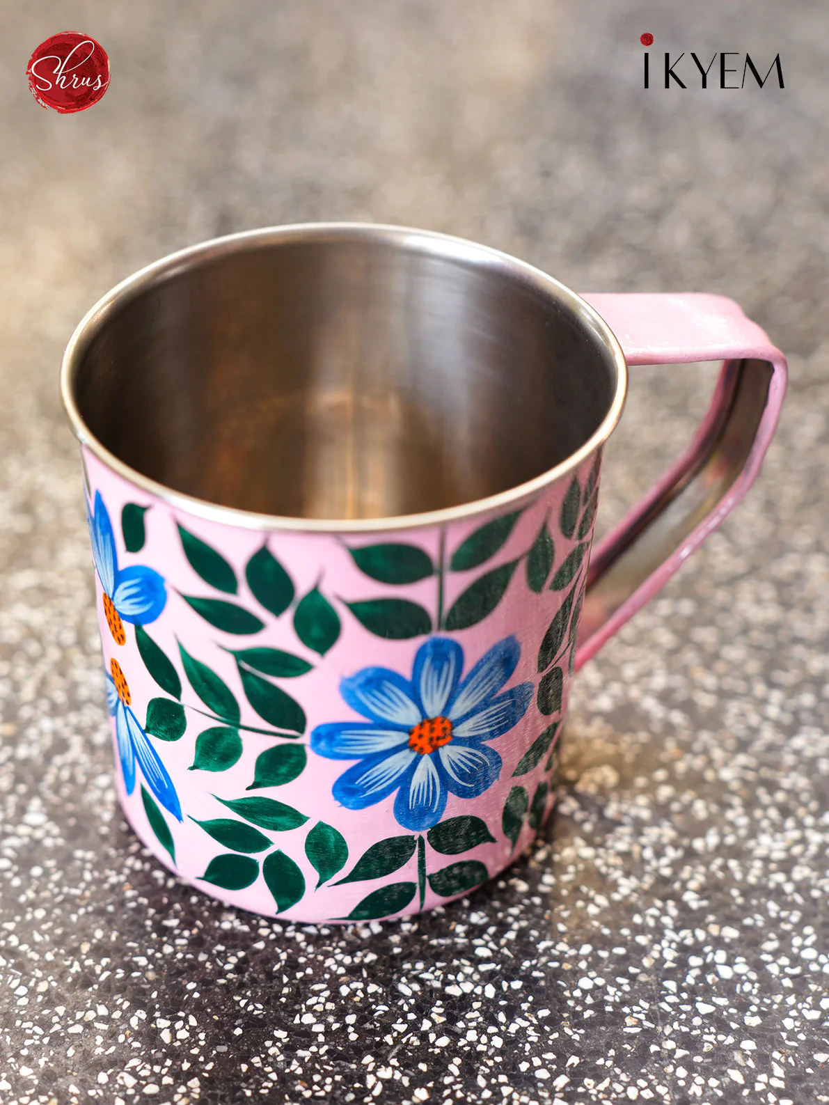 Hand Painted Stainless Steel Cup - Image 2