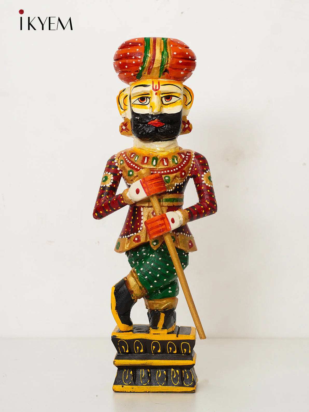 Rajasthani Wooden chokidar (small)