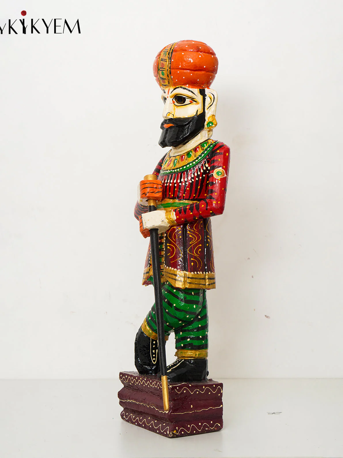 Rajasthani Wooden chokidar (big) - Image 3