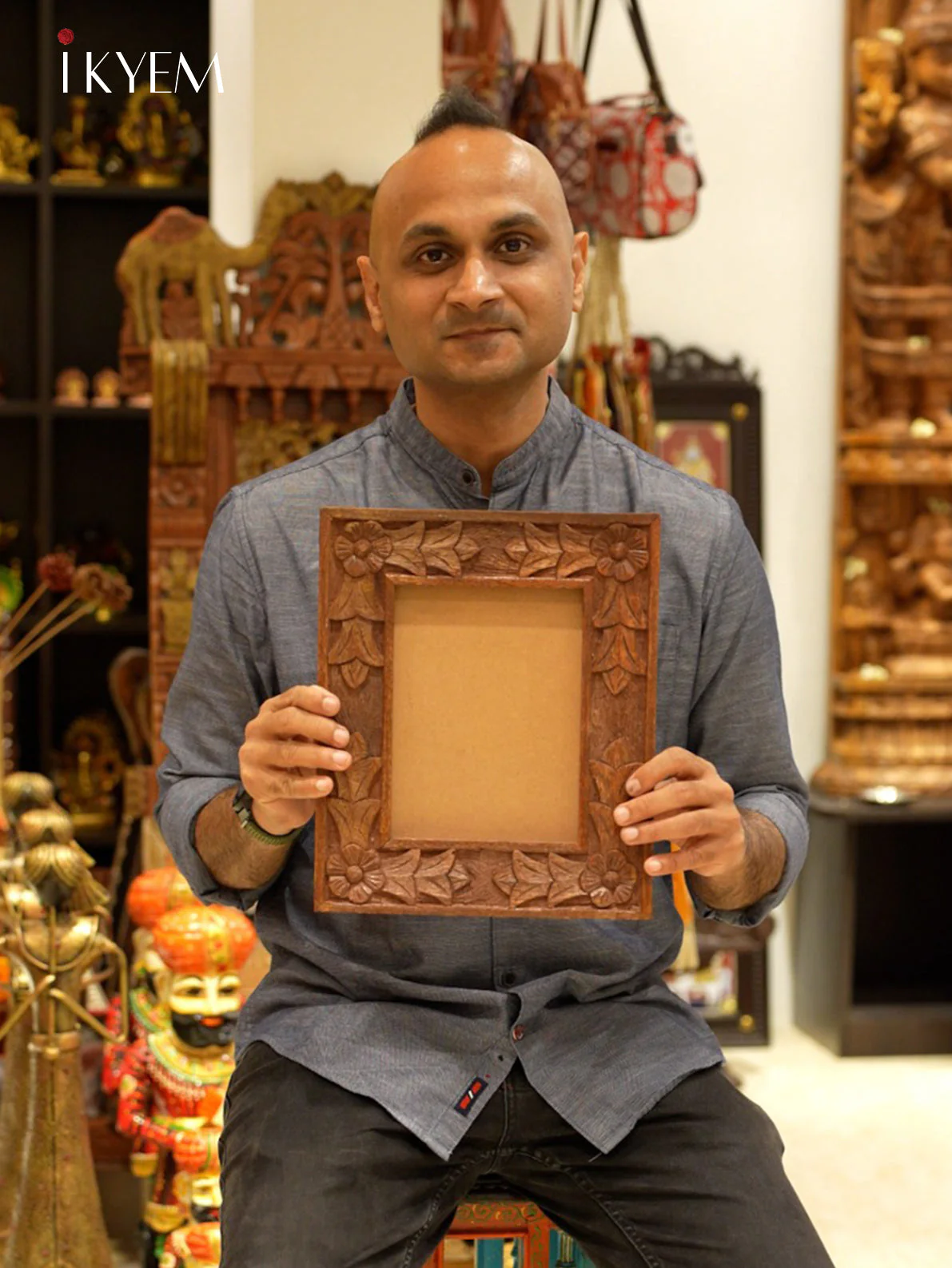 Hand crafted Wooden Photo Frame