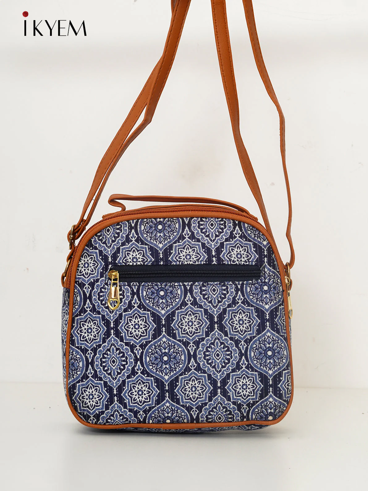 Blue - Ajrakh Handbags - Image 2