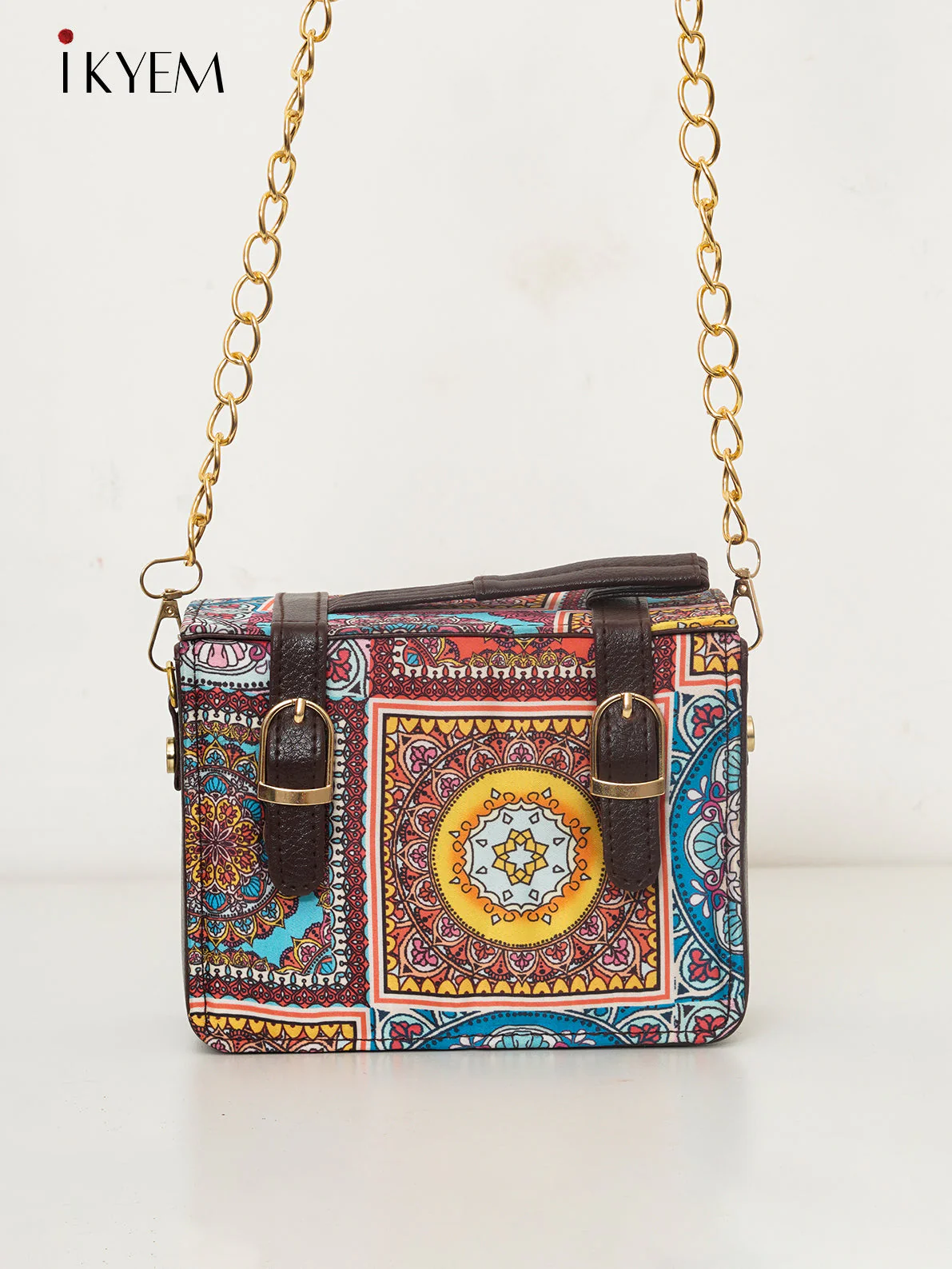 Blue - Ajrakh Handbag - Image 2