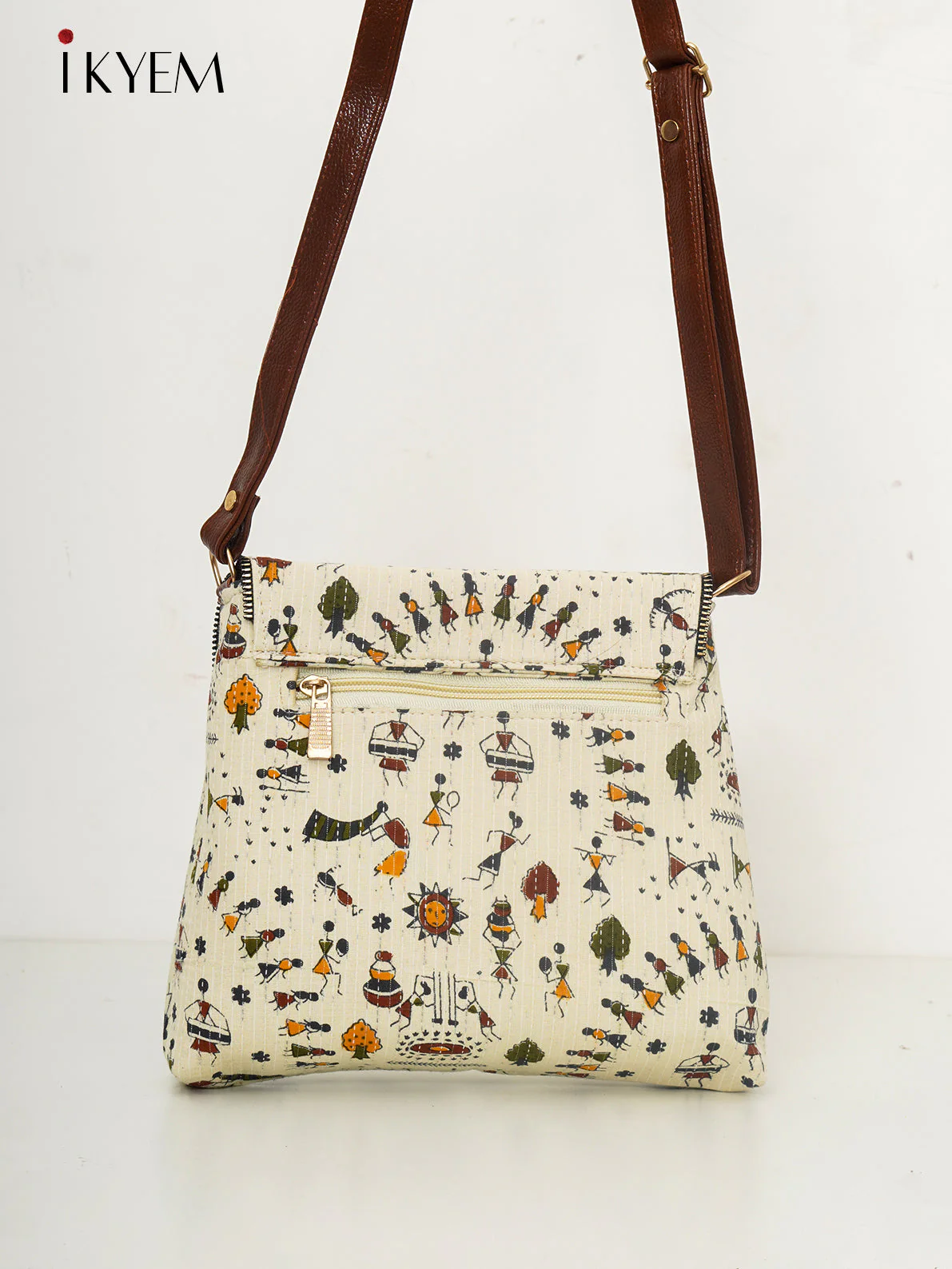 Cream - Ajrakh Handbags - Image 2