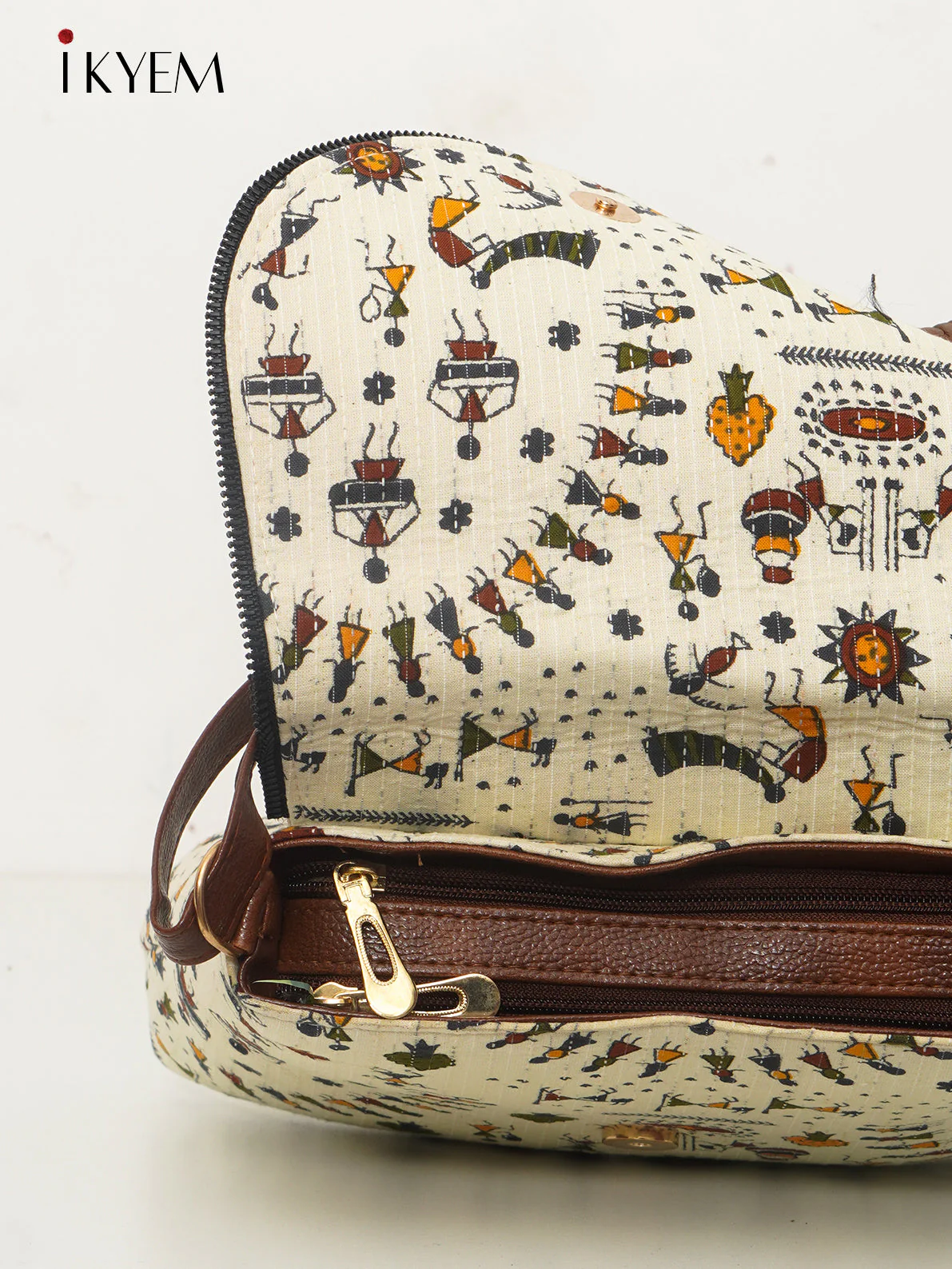 Cream - Ajrakh Handbags - Image 3