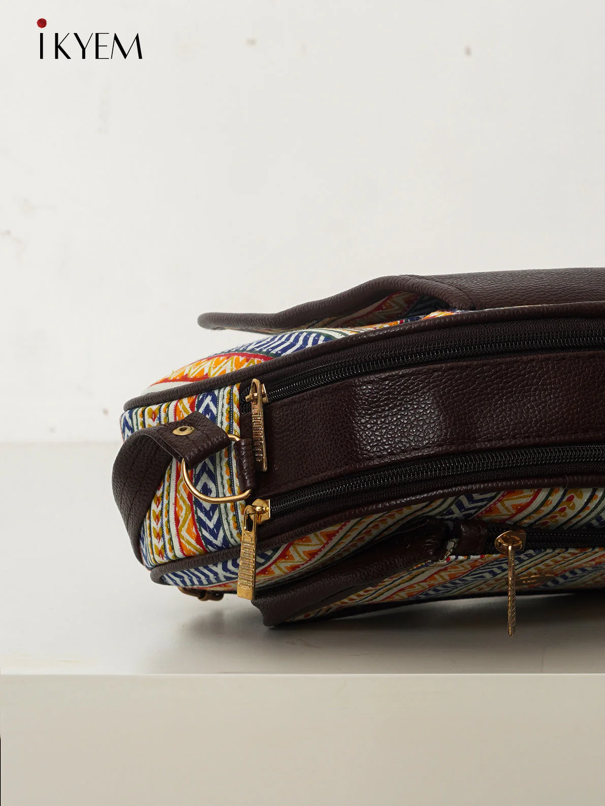 Multicolor - Ajrakh Handbag - Image 3